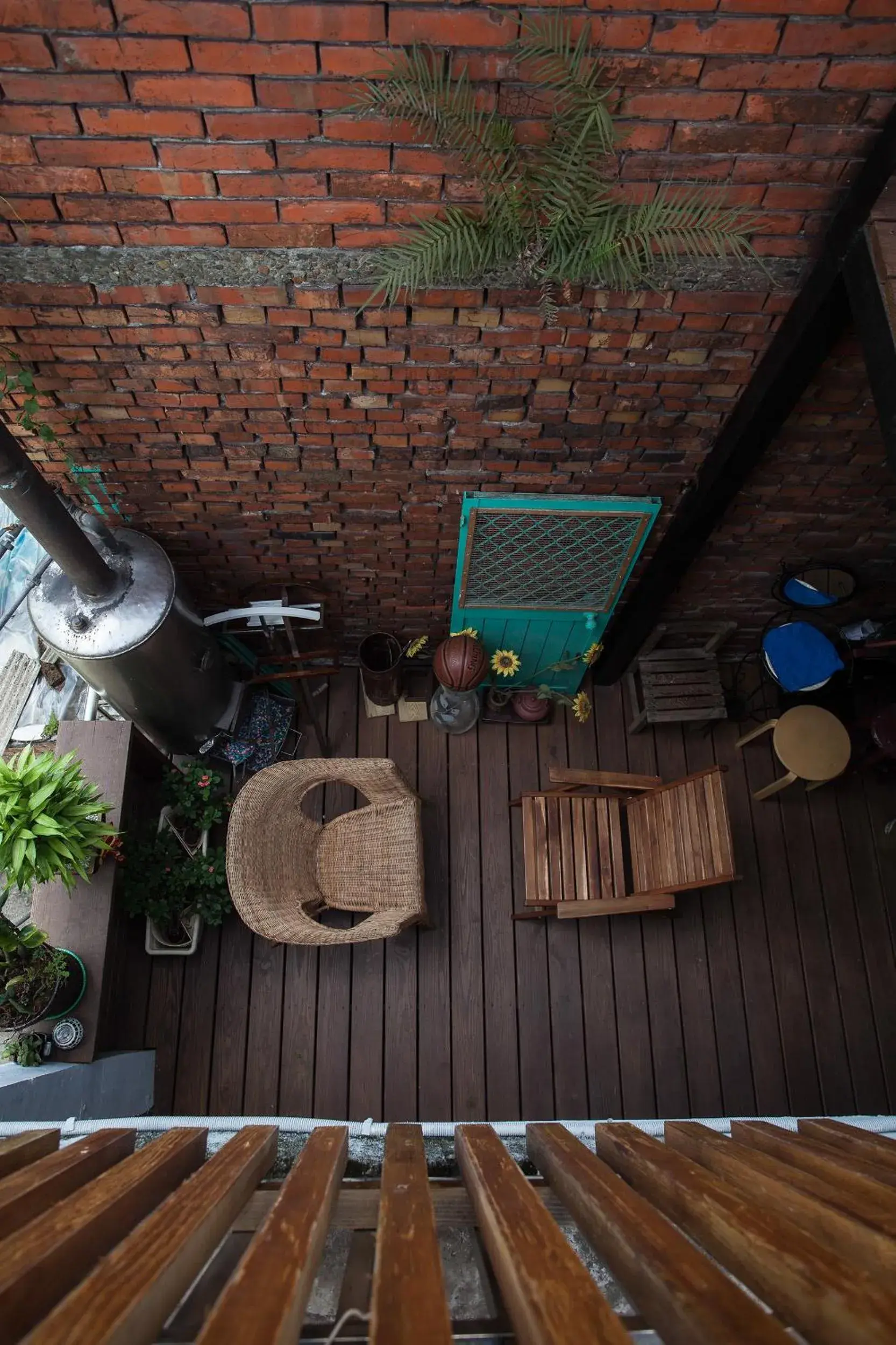 Balcony/Terrace in May Rooms Taipei House