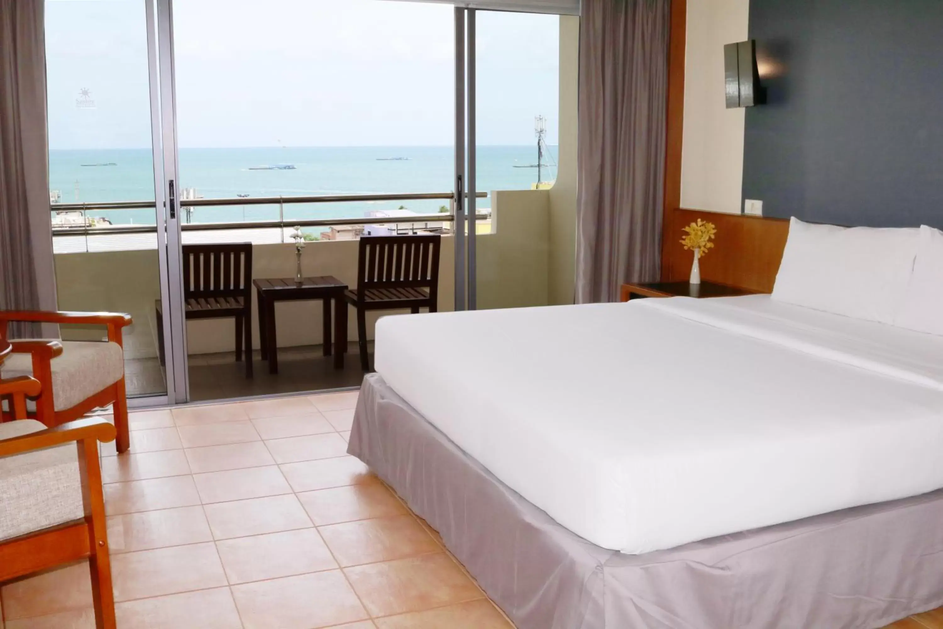 Bed, Sea View in Sunshine Hotel & Residences - SHA Plus