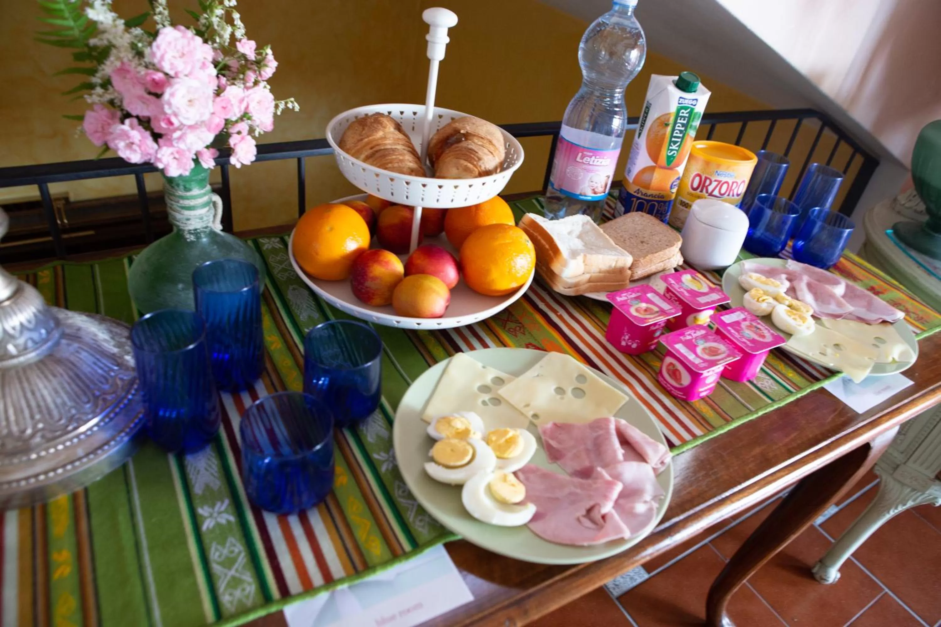 Food close-up in Villa Buzzi
