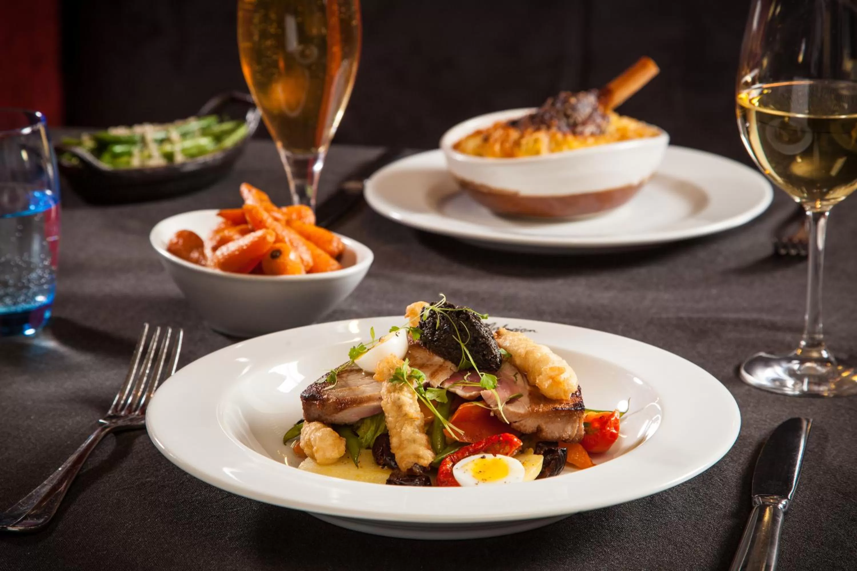 Food in Malmaison Newcastle