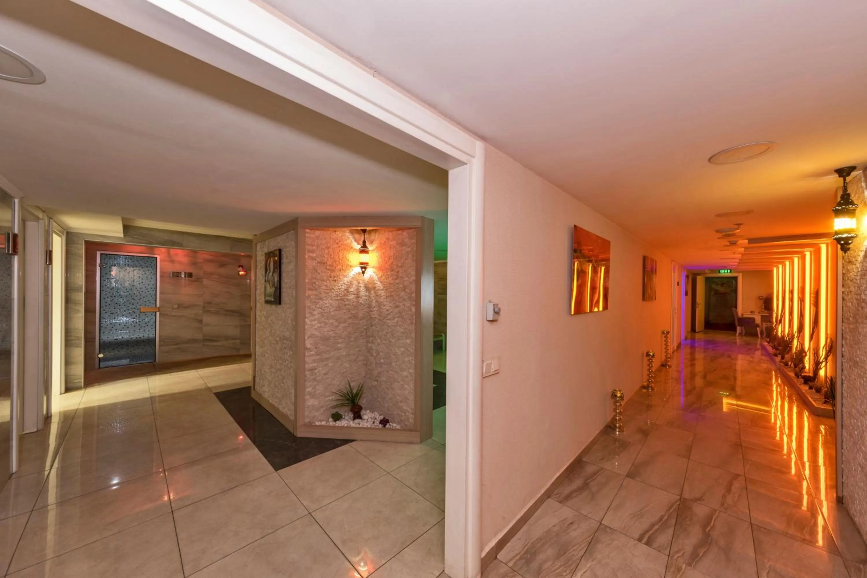 Steam room in Marnas Hotels