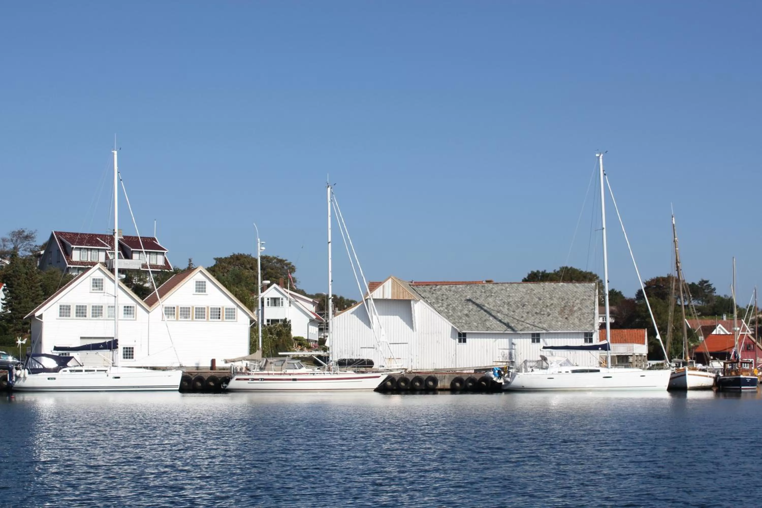 Natural landscape in Hummeren Hotel