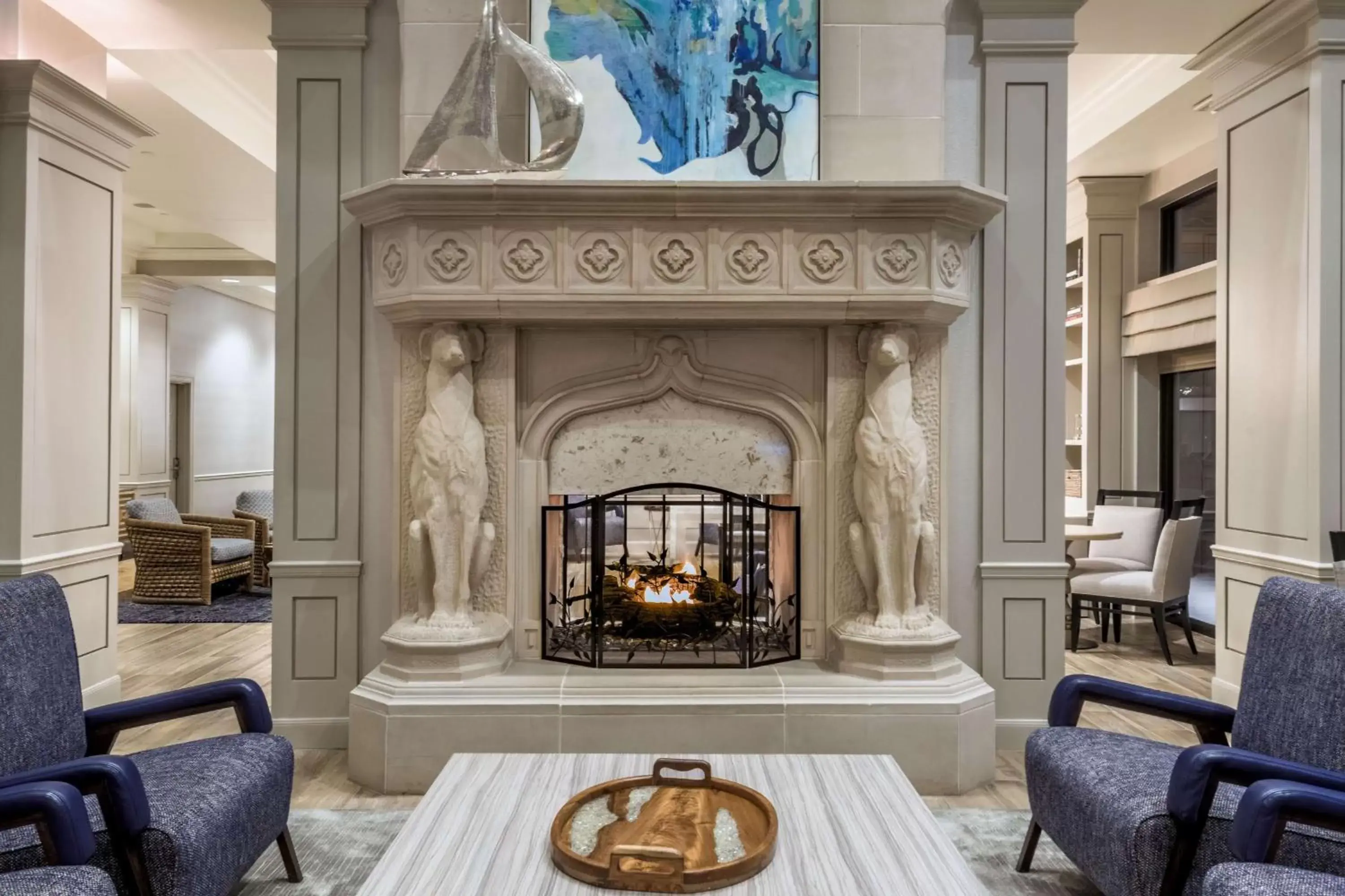 Lobby or reception in Hilton Dallas/Rockwall Lakefront Hotel Lobby or reception in Hilton Dallas/Rockwall Lakefront Hotel