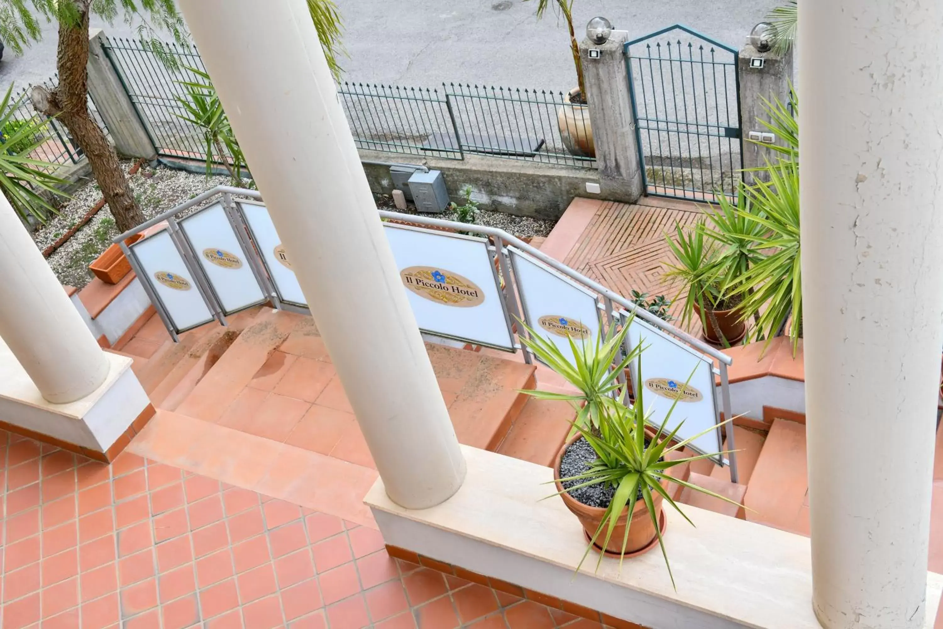 Bird's eye view, Balcony/Terrace in Il Piccolo Hotel