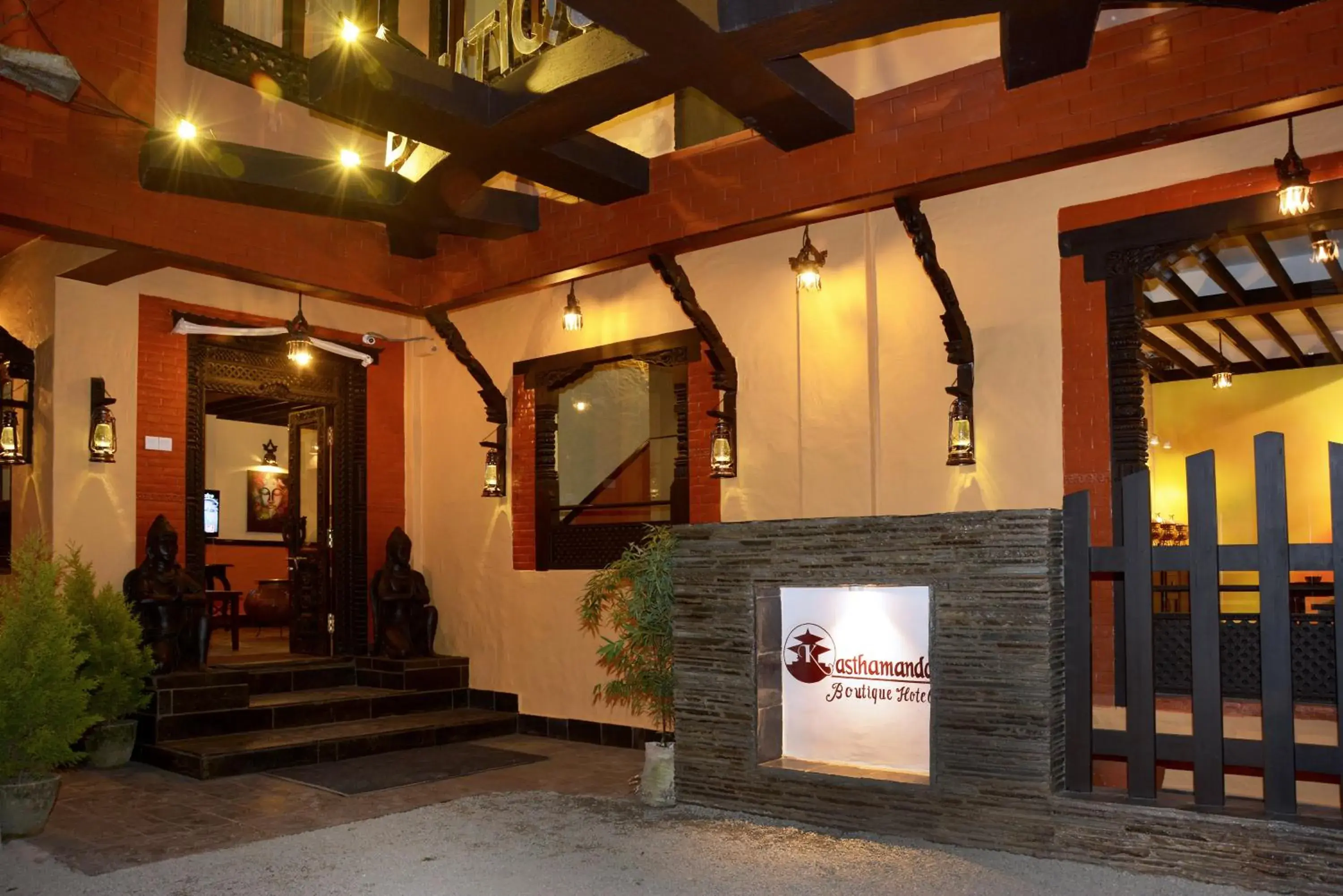 Facade/entrance in Kasthamandap Boutique Hotel
