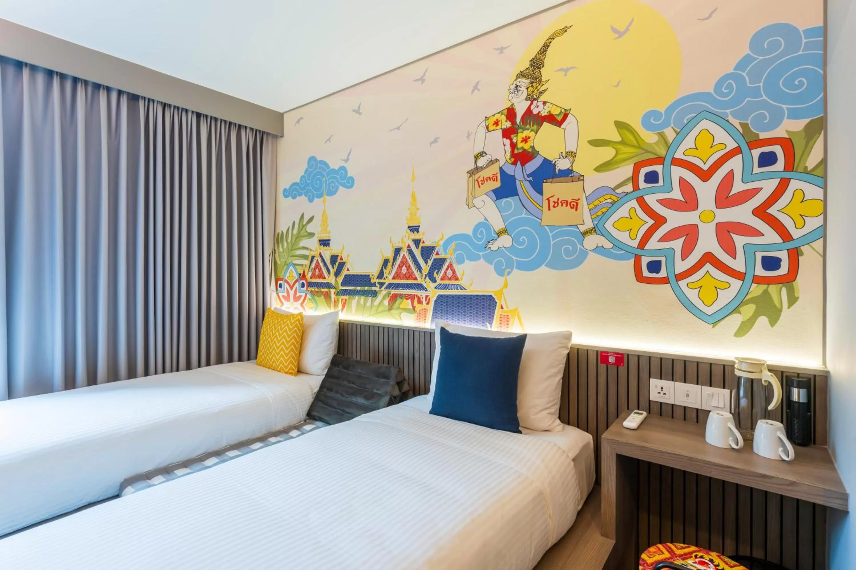 Bed in lyf Sukhumvit 8 Bangkok