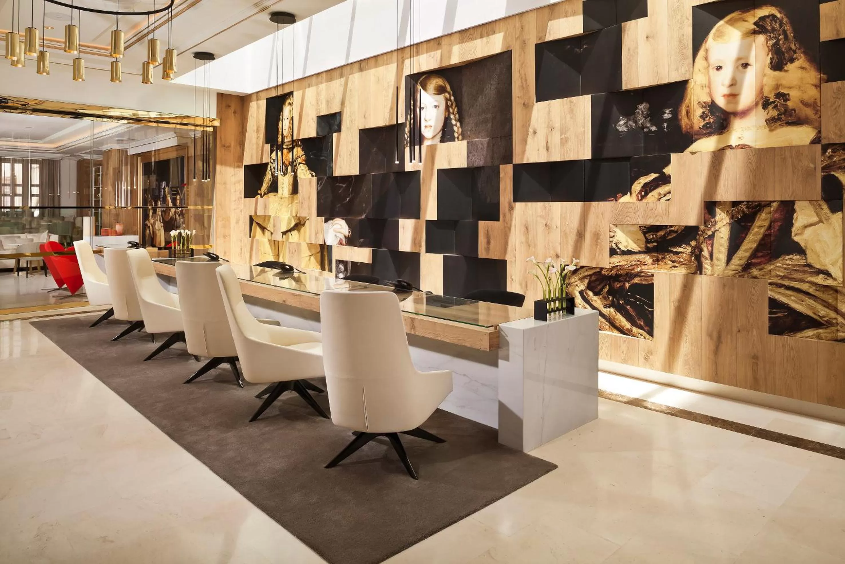 Lobby or reception in Palacio de los Duques Gran Meliá - The Leading Hotels of the World