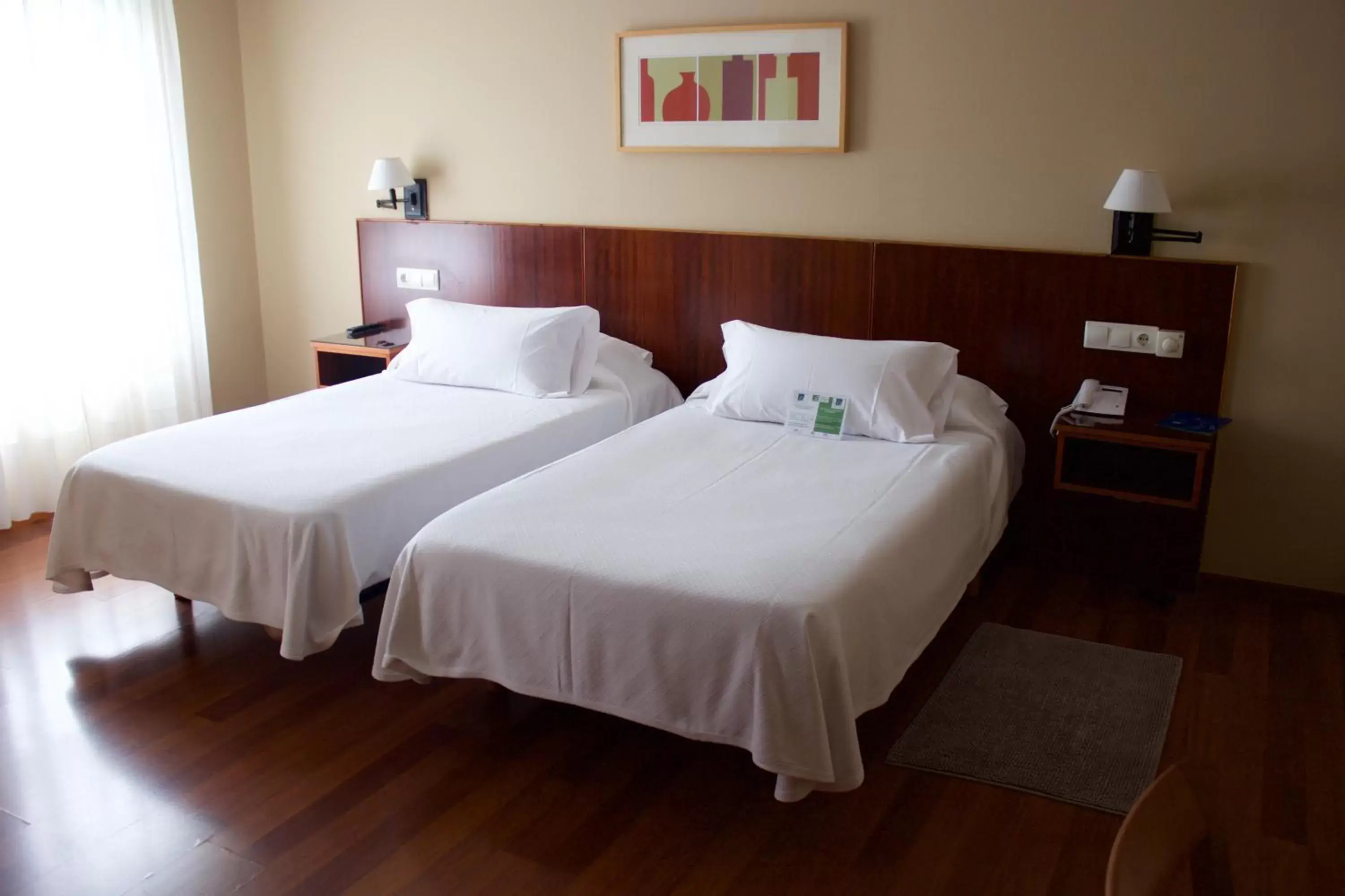 Bed in Hotel Miradoiro de Belvís