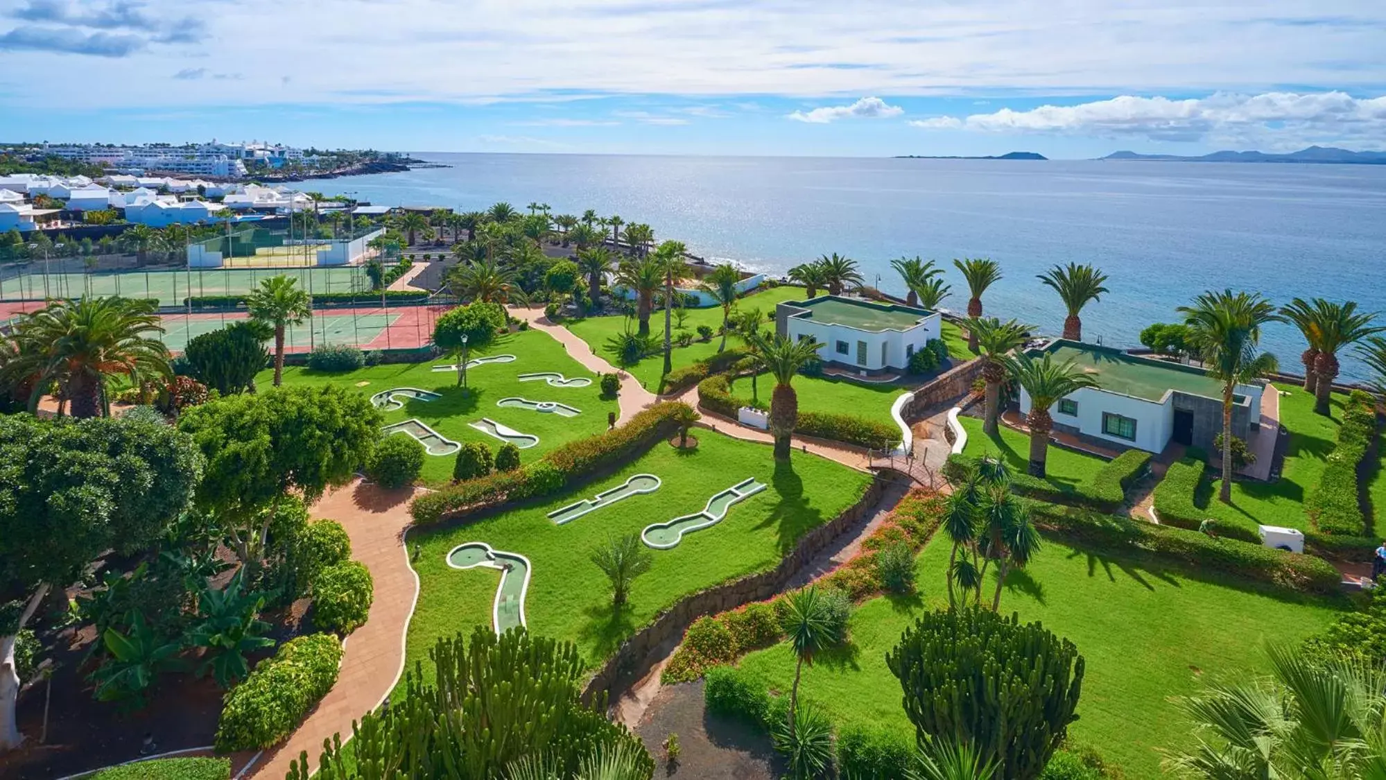 Minigolf, Bird's-eye View in Hipotels Natura Palace Adults Only