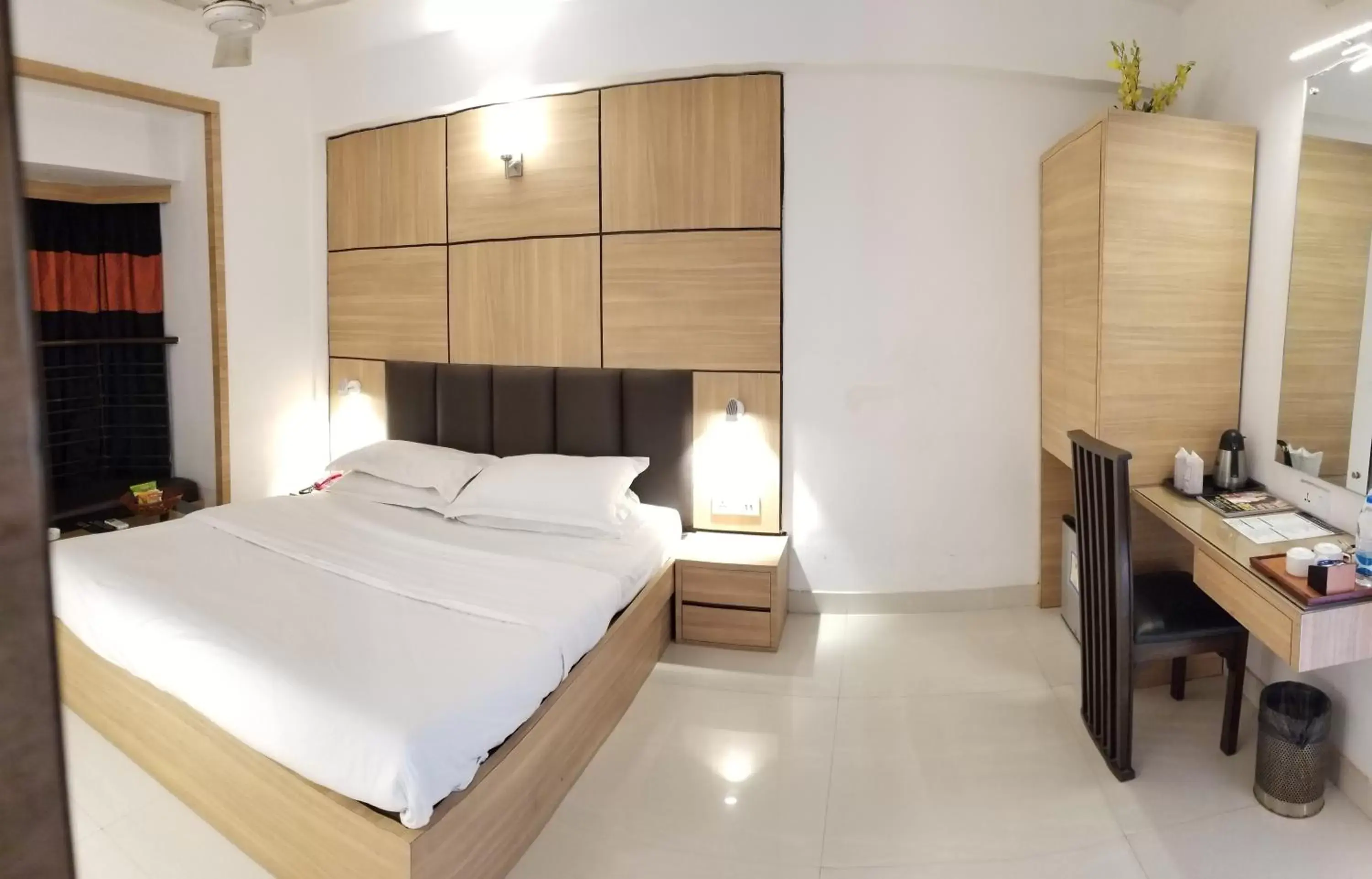 Bed in Roland Hotel Bed in Roland Hotel