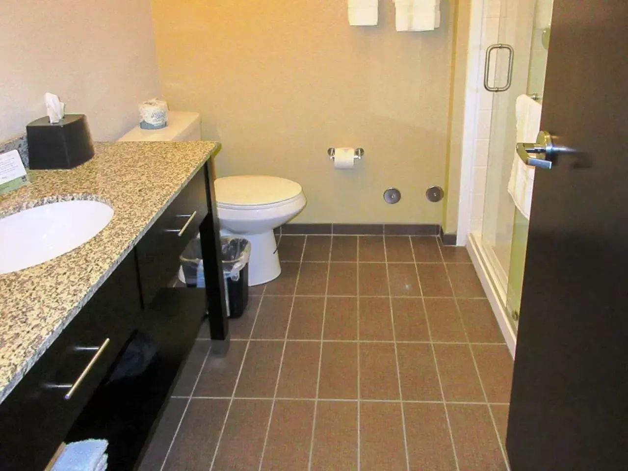 Shower, Bathroom in Sleep Inn & Suites West-Near Medical Center