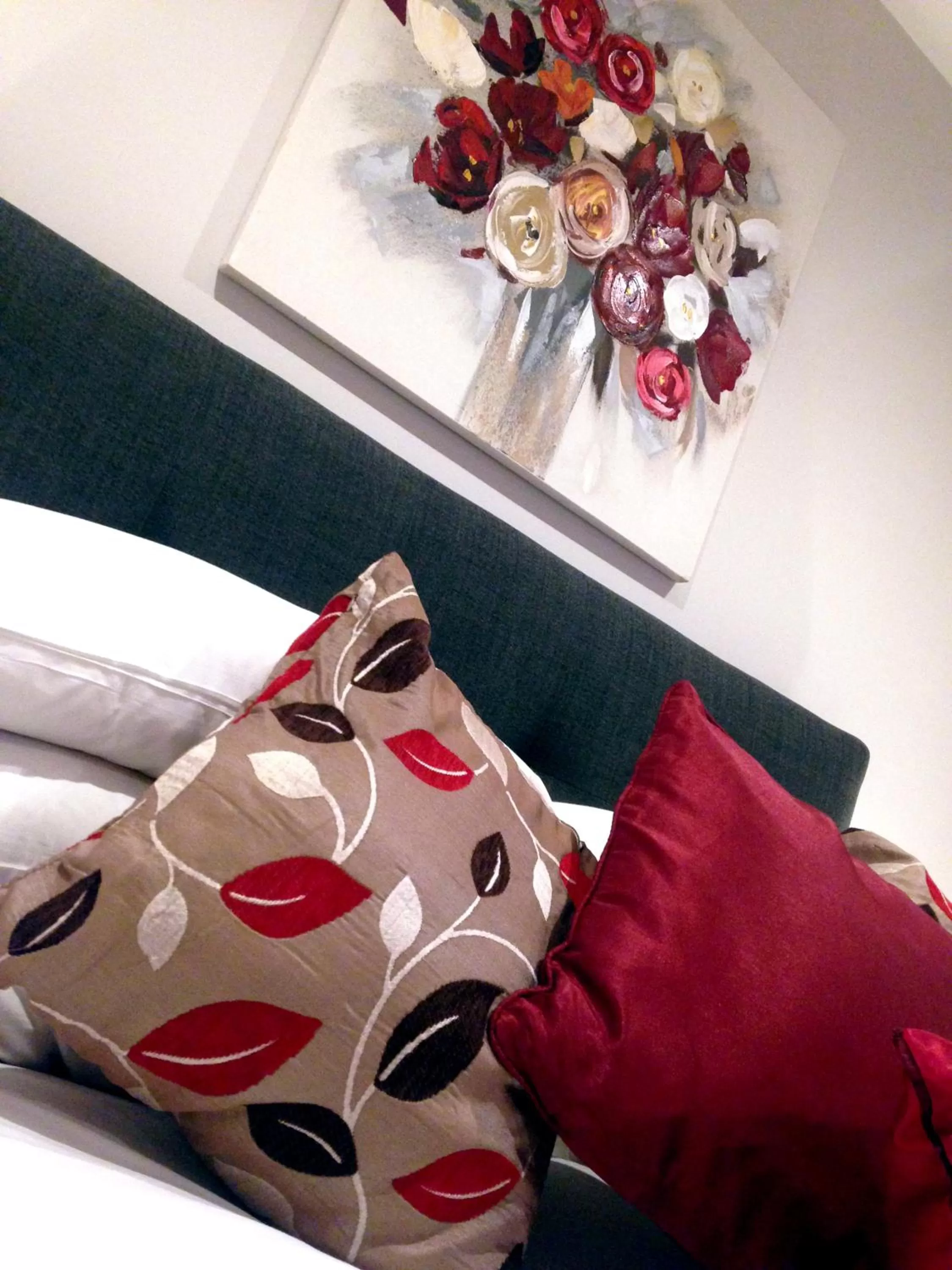 Decorative detail, Bed in The Wheatsheaf