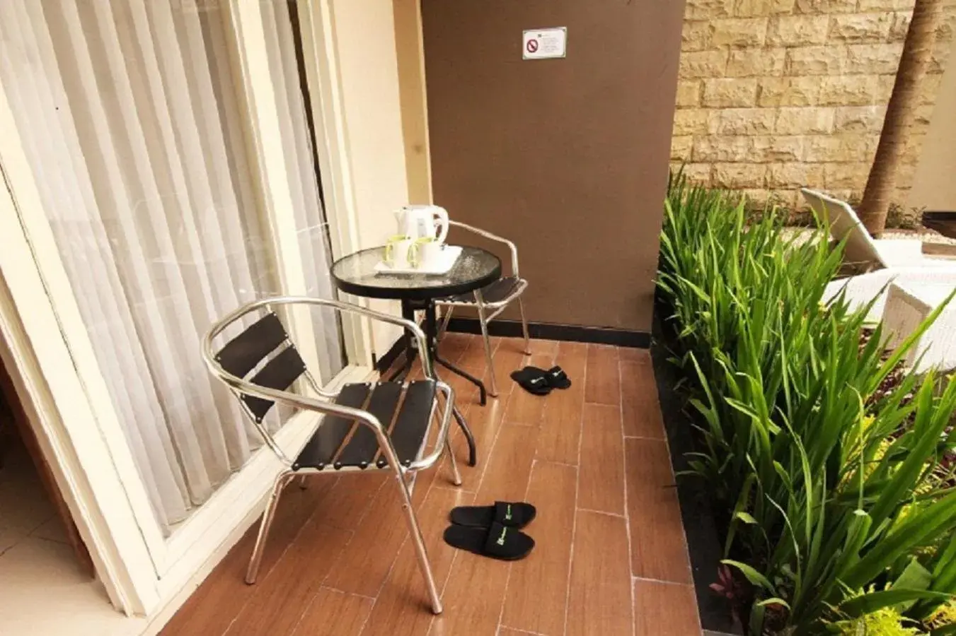 Balcony/Terrace in Choice Stay Hotel Denpasar