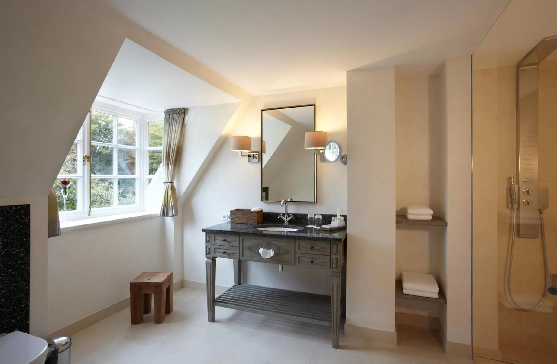 Shower in Forsthaus Heiligenberg