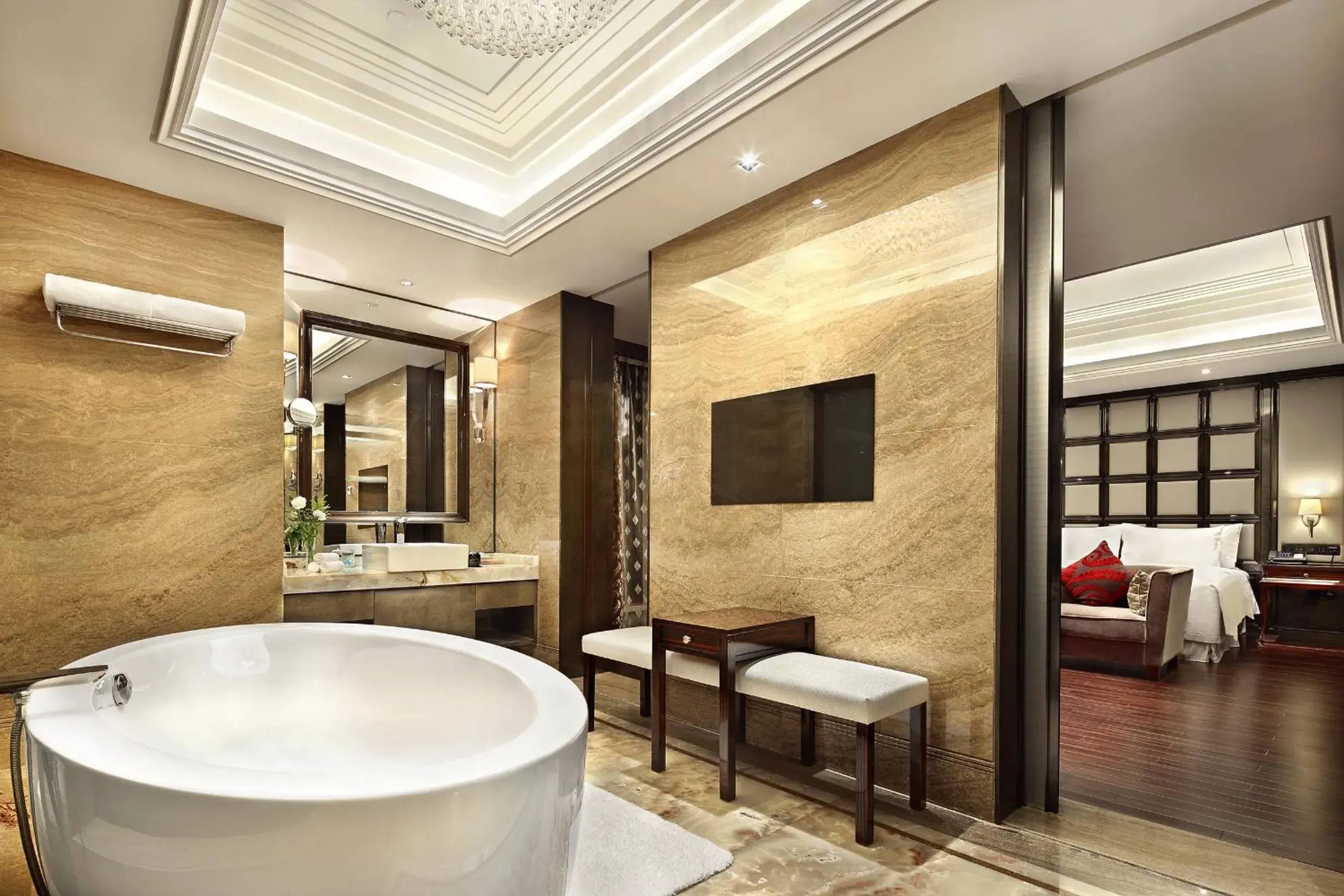 Bathroom in The Qube Hotel Xinqiao