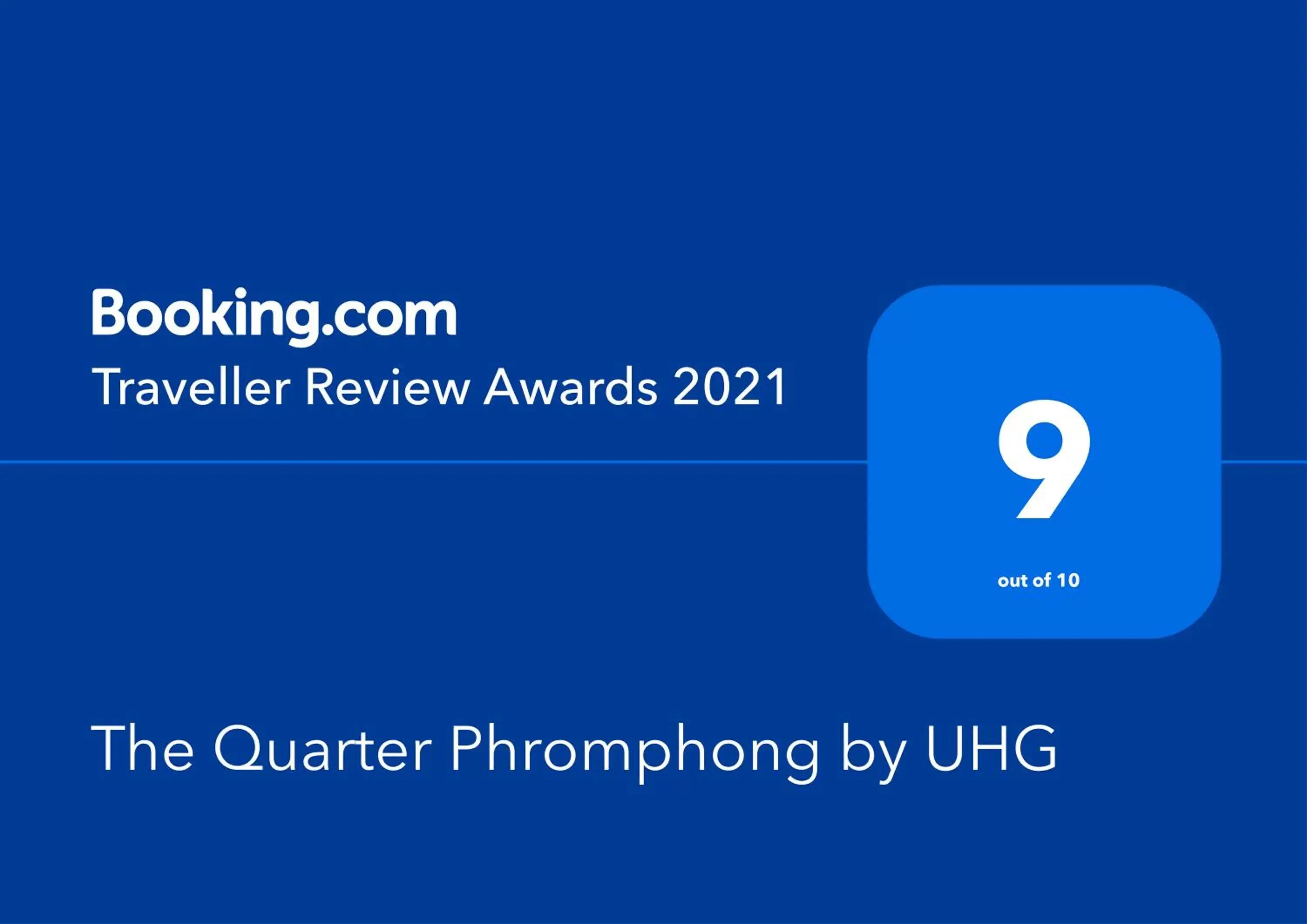 Entertainment, Logo/Certificate/Sign/Award in The Quarter Phromphong by UHG - SHA Extra Plus