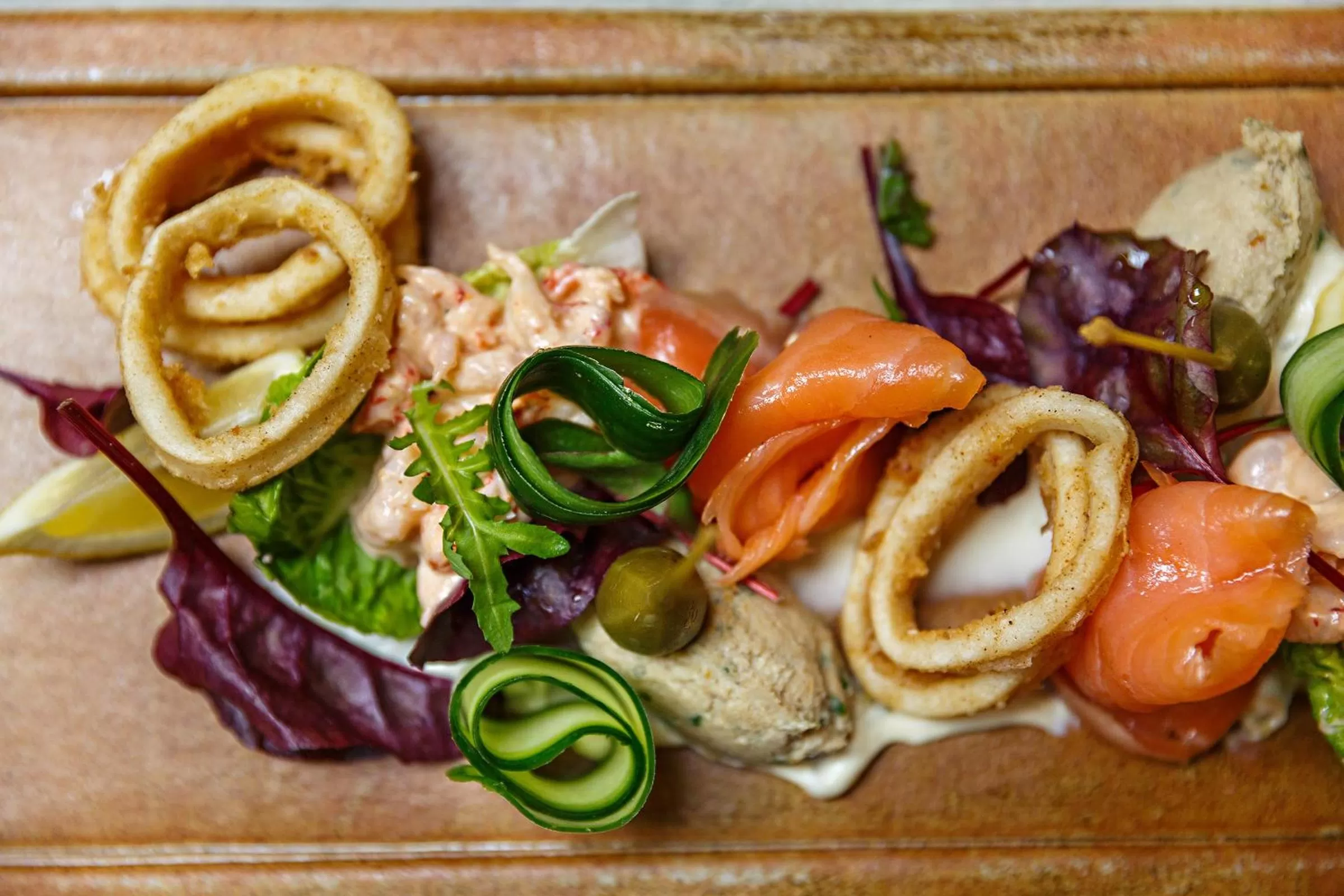 Food close-up in Byfords