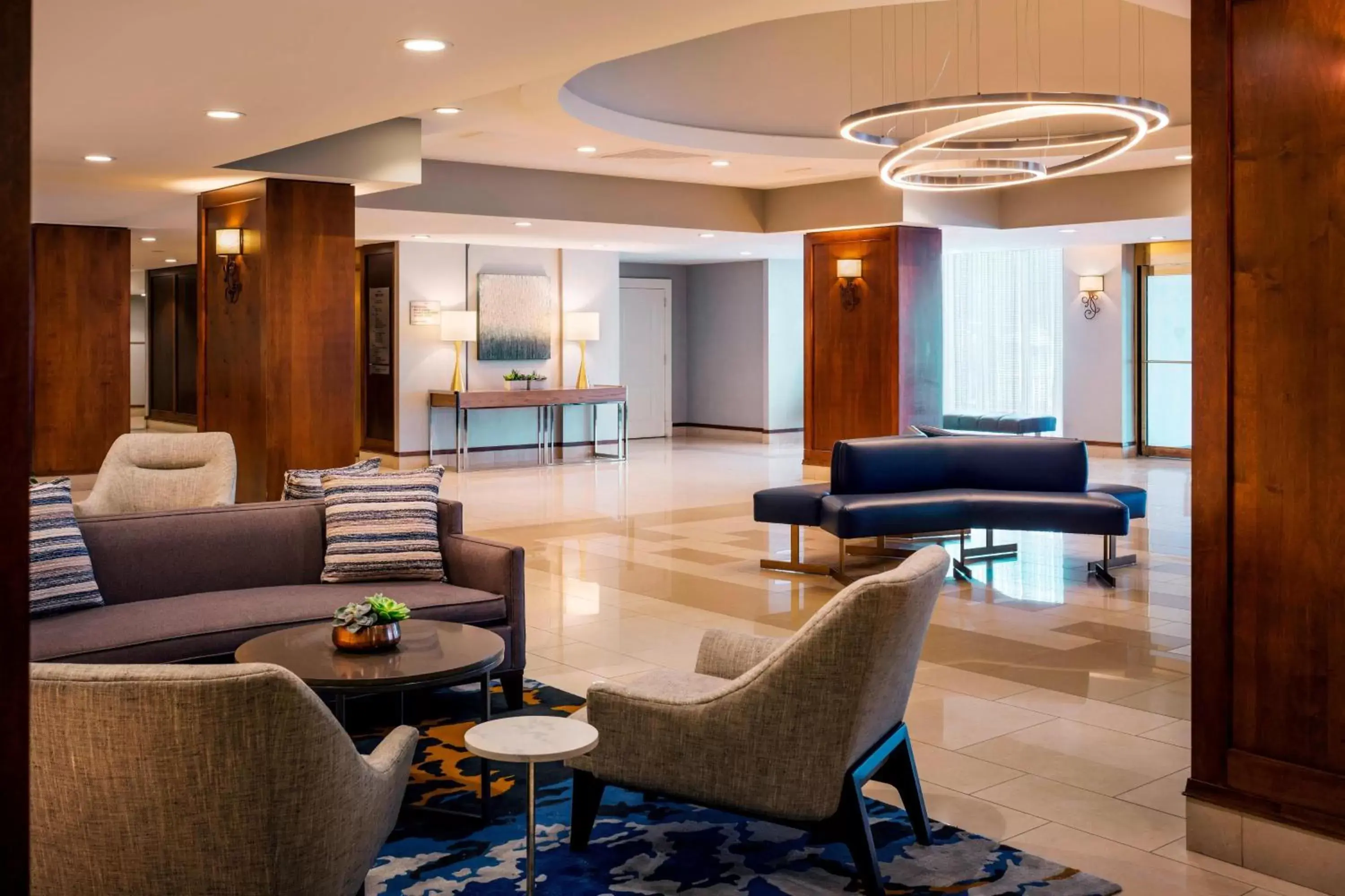 Lobby or reception, Lobby/Reception in Boston Marriott Newton
