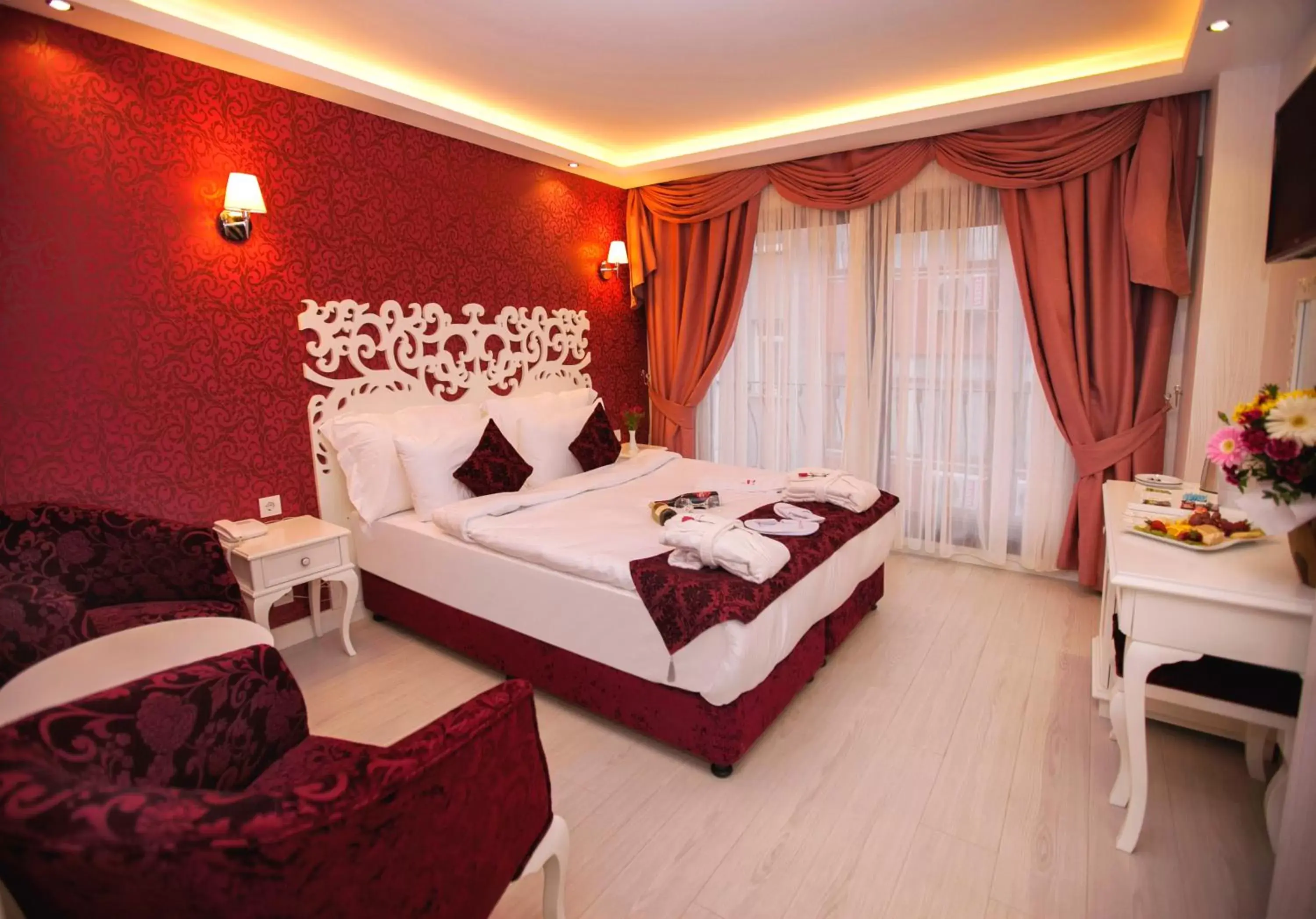 Bed in Dream Bosphorus Hotel