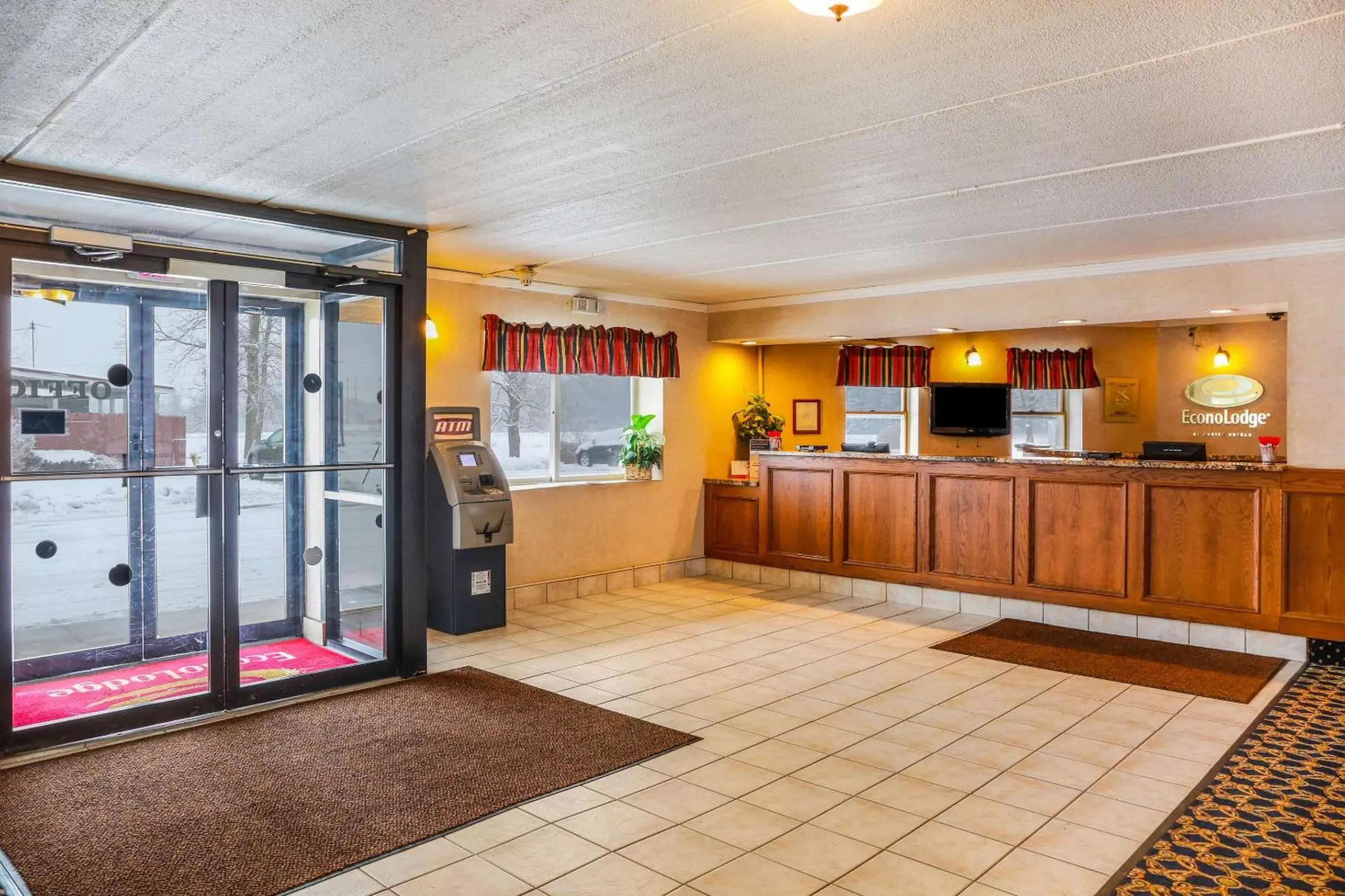 Lobby or reception in Econo Lodge Darien Lakes