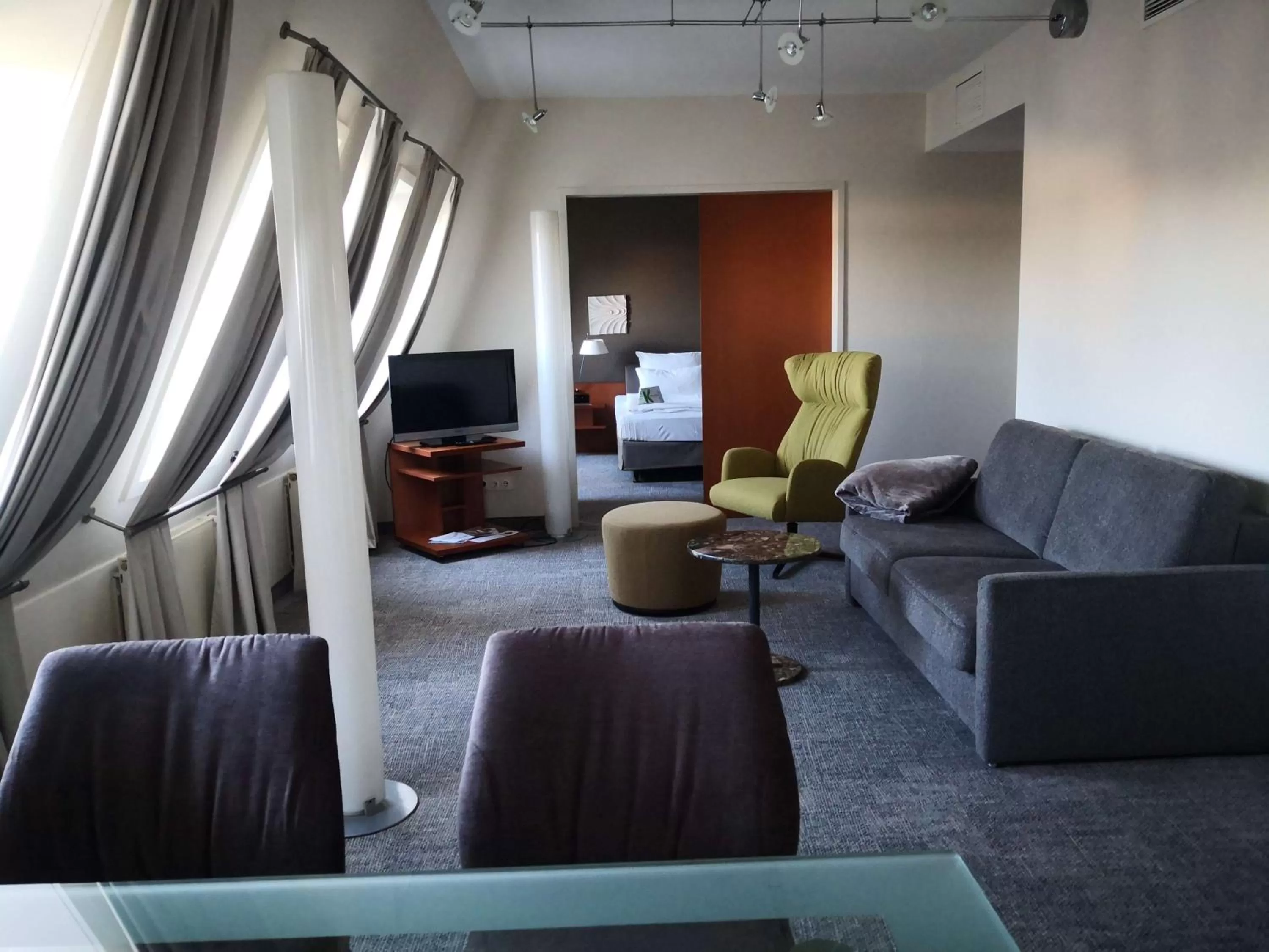 Bedroom in First Inn Hotel Zwickau