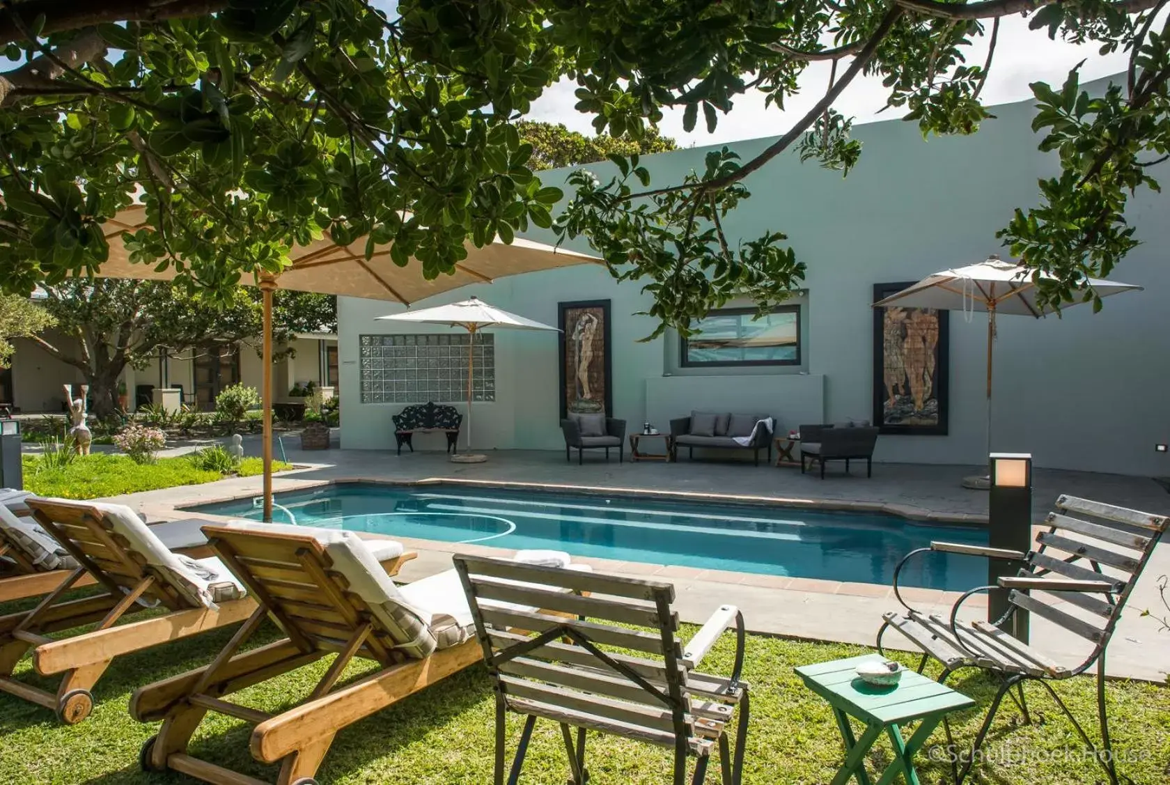 Swimming Pool in Schulphoek Seafront House