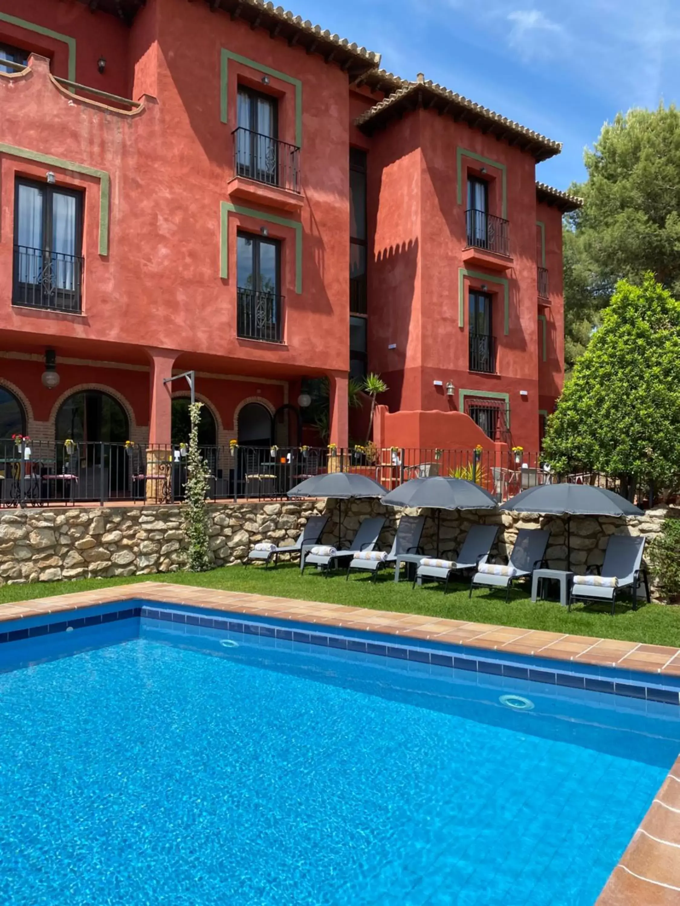 Property building, Swimming Pool in Hotel Boutique Cerro del Sol