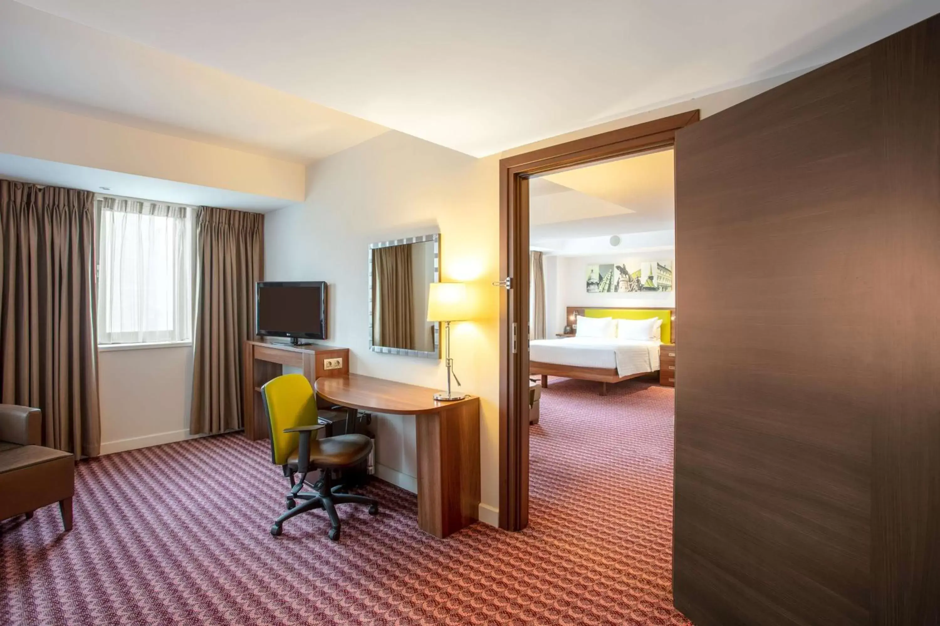 Bedroom, Bed in Hampton by Hilton Cluj-Napoca Bedroom, Bed in Hampton by Hilton Cluj-Napoca