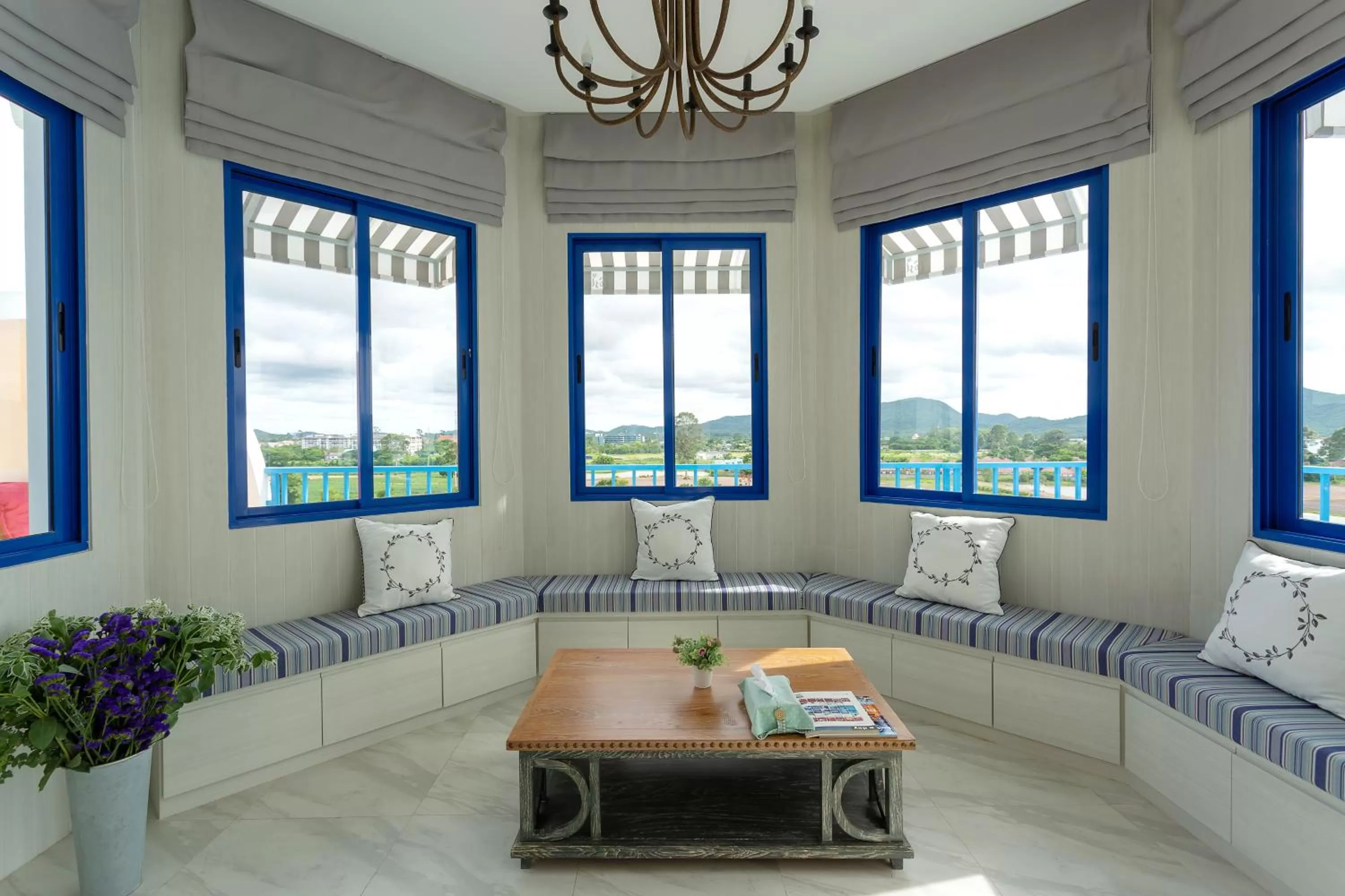 Living room in Costa Village Bangsaray