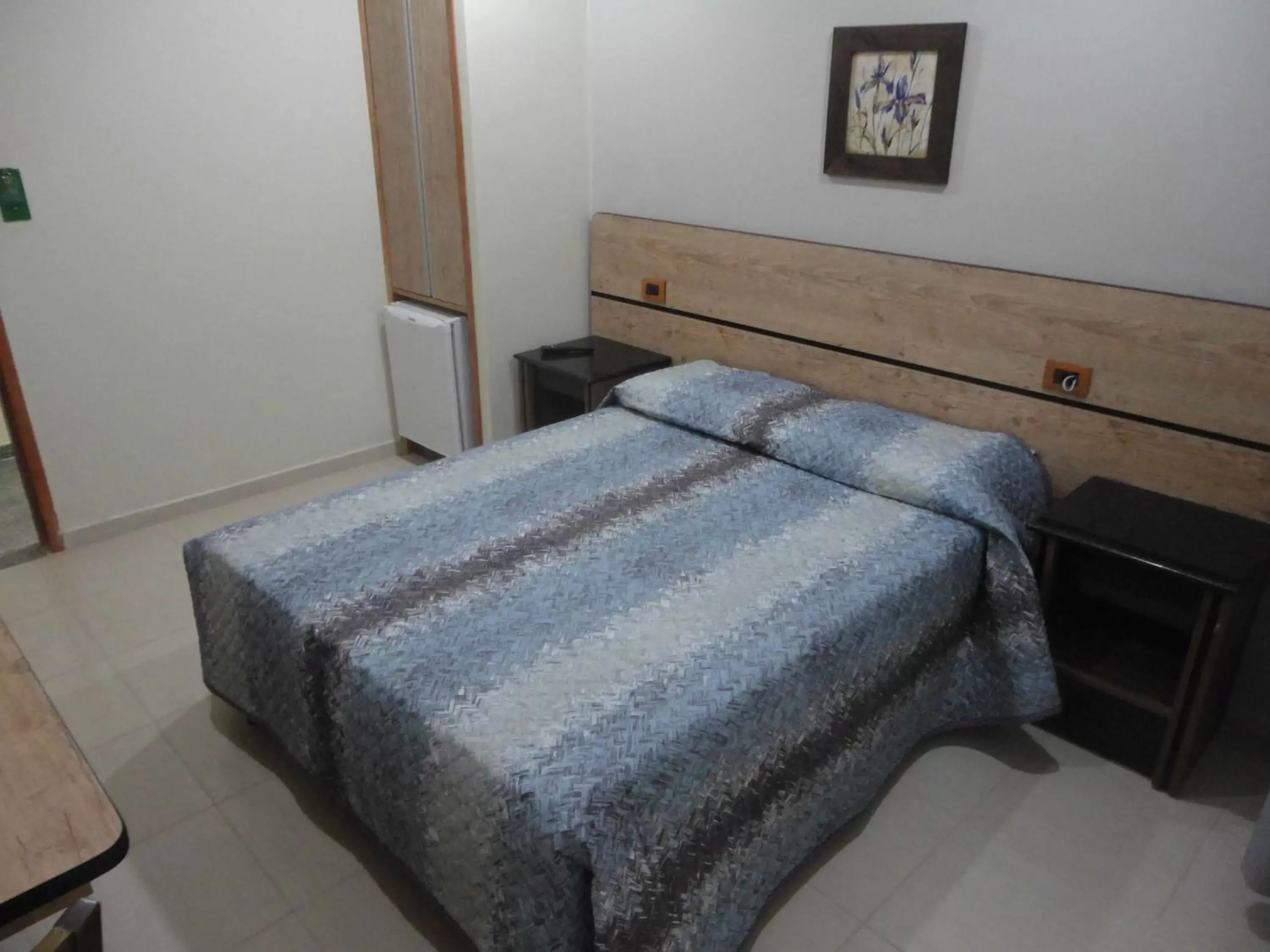 Bed in Hotel America do Sul Bed in Hotel America do Sul