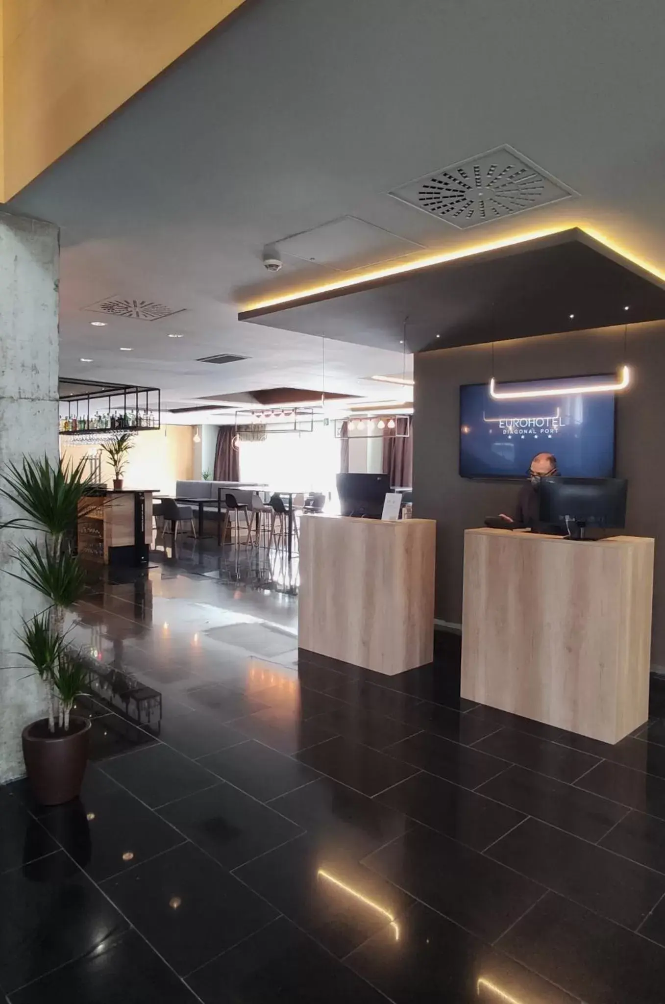 Lobby or reception, Lobby/Reception in Eurohotel Diagonal Port