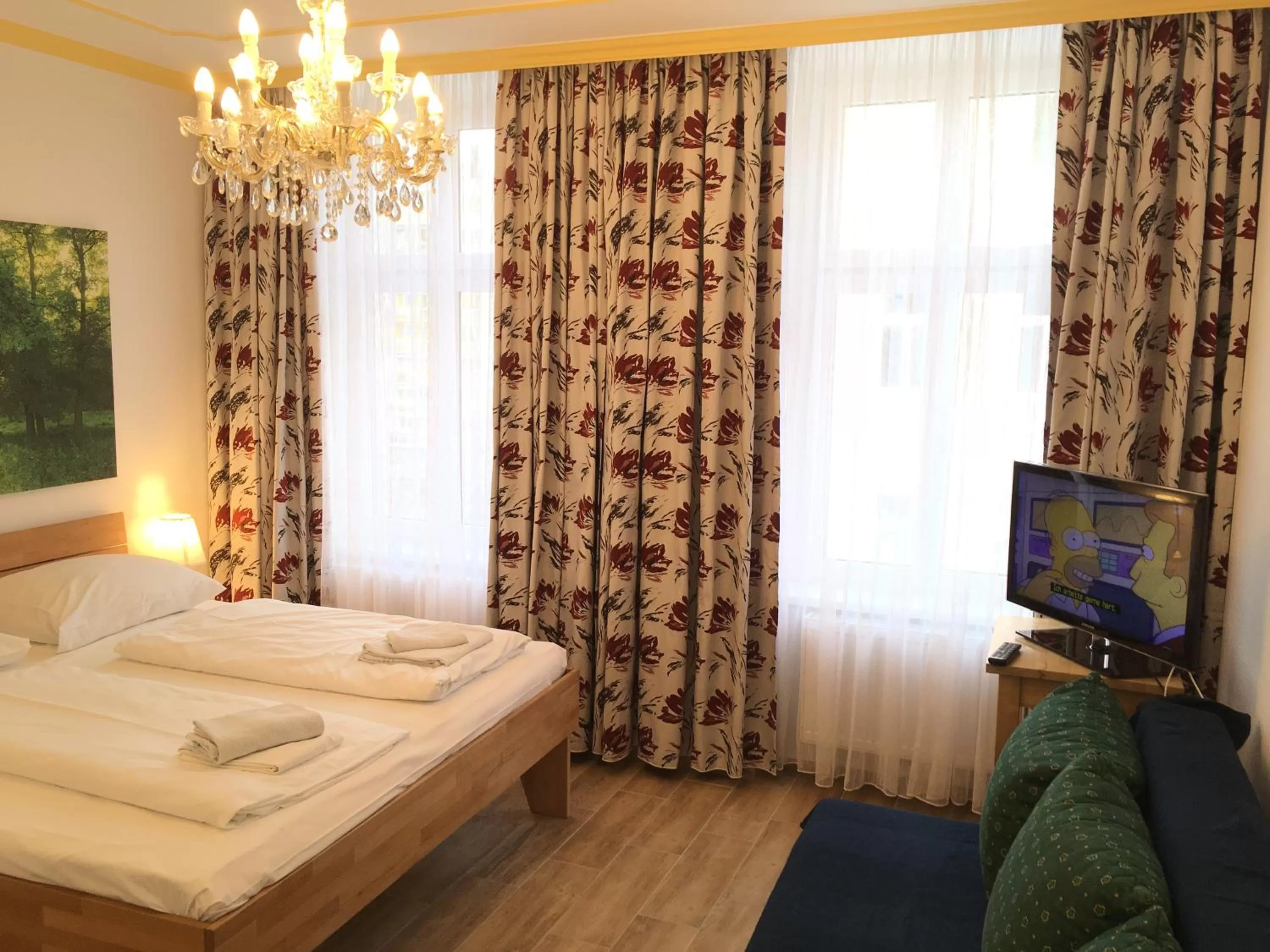 Bed in AJO Apartments - Messe City Flat - Self-Check-in