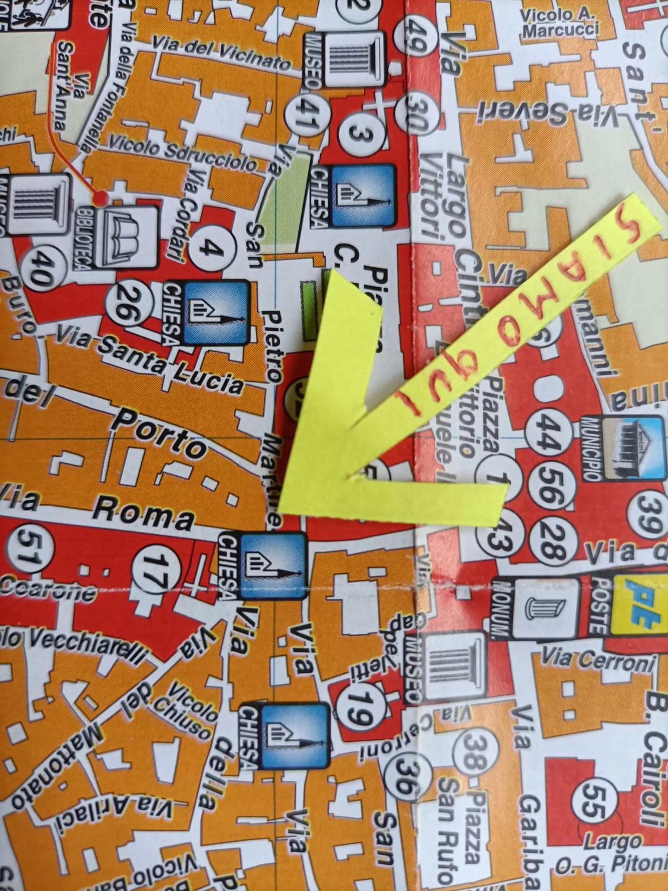 Floor plan in il CAPITELLO