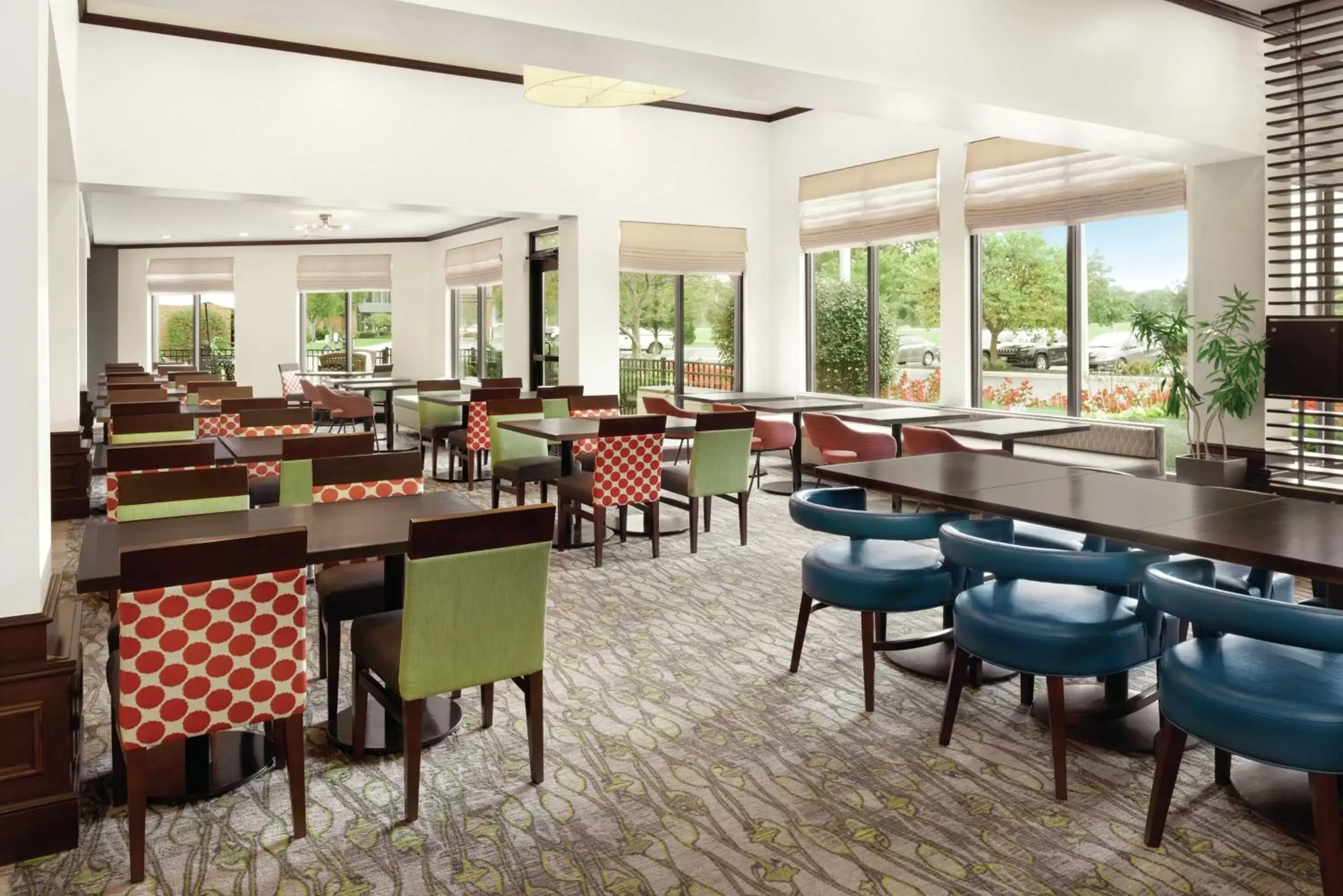 Dining area, Restaurant/Places to Eat in Hilton Garden Inn South Bend