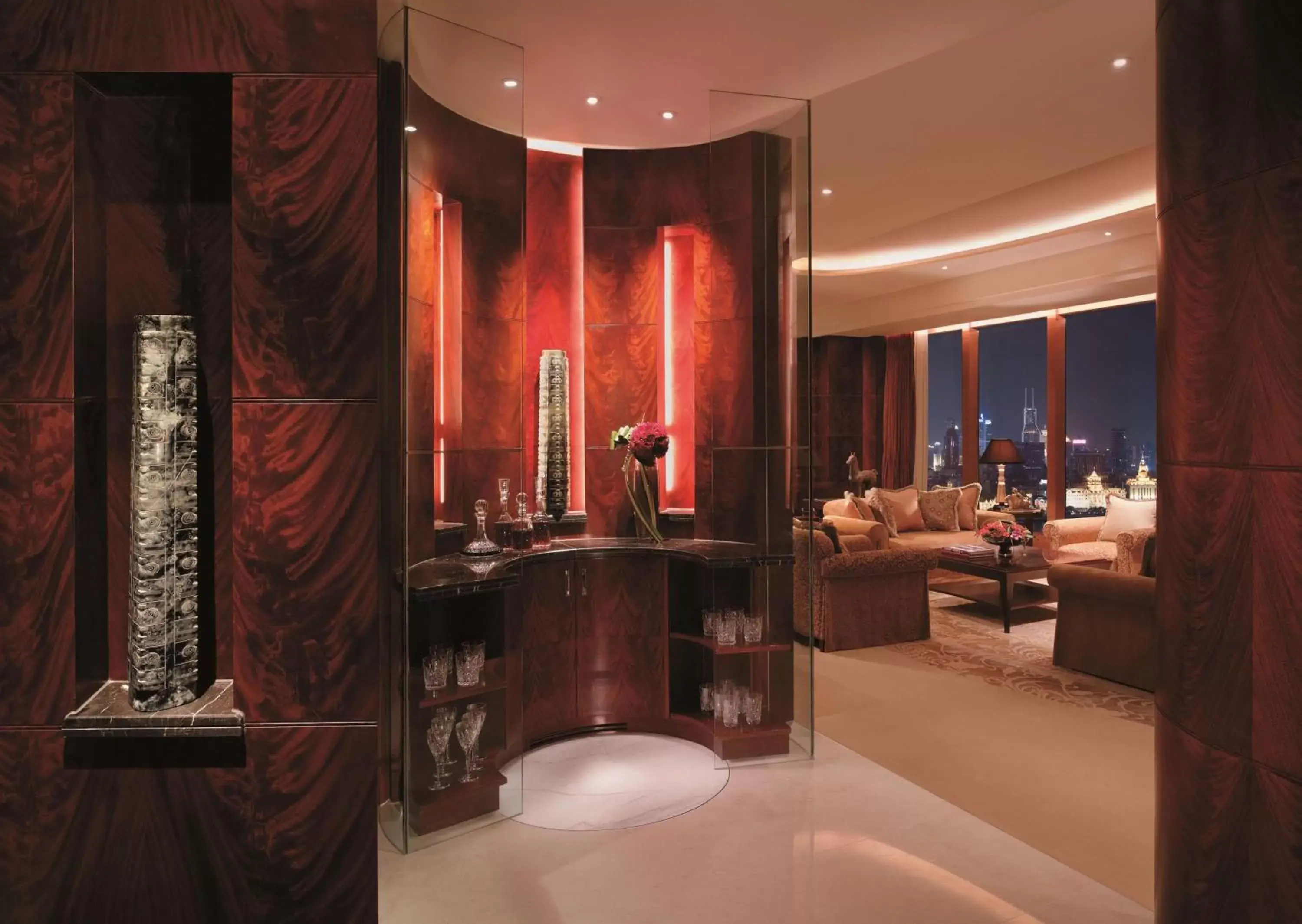 Photo of the whole room, Bathroom in Pudong Shangri-La, Shanghai