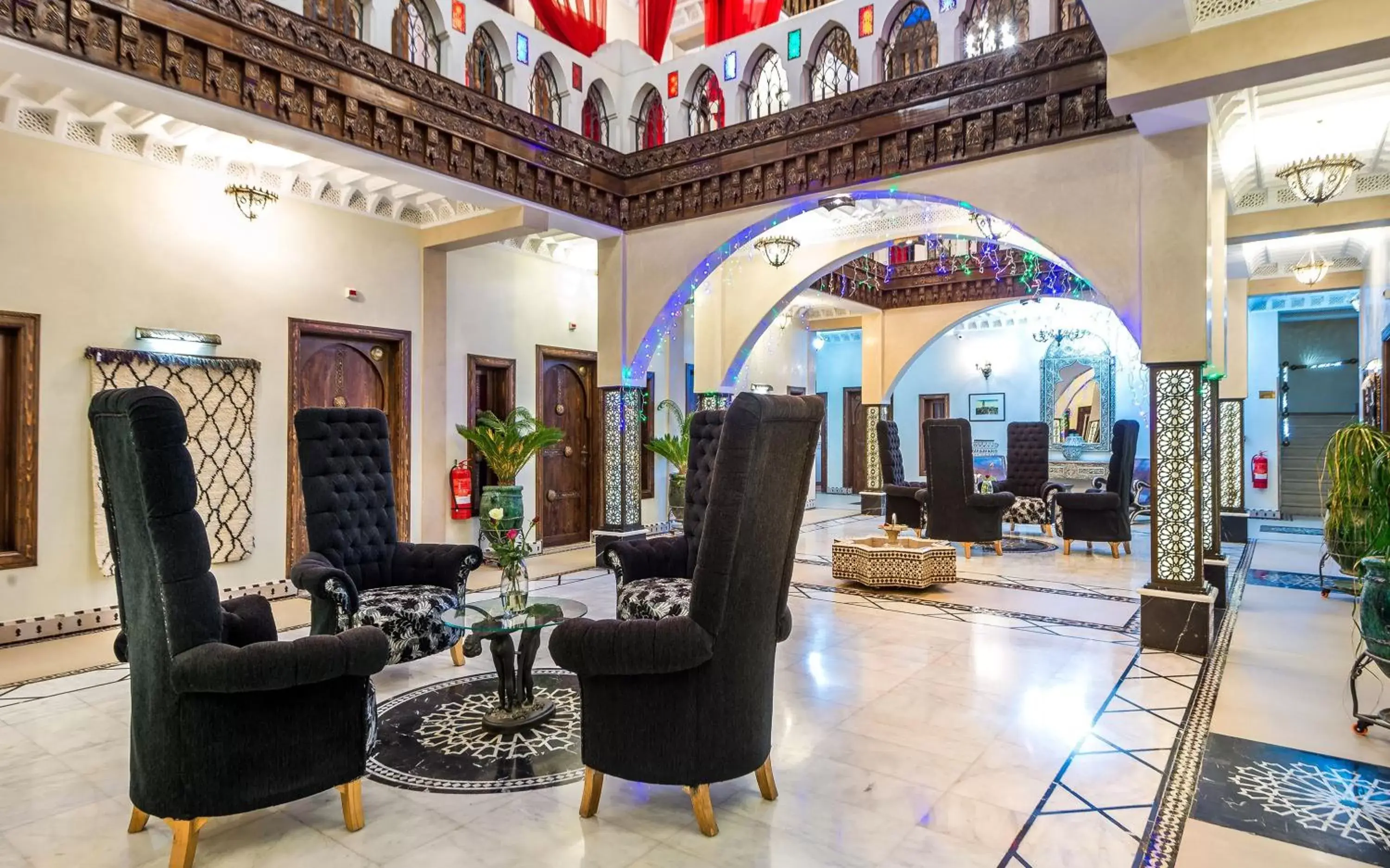 Lobby or reception in Hotel & Ryad Art Place Marrakech