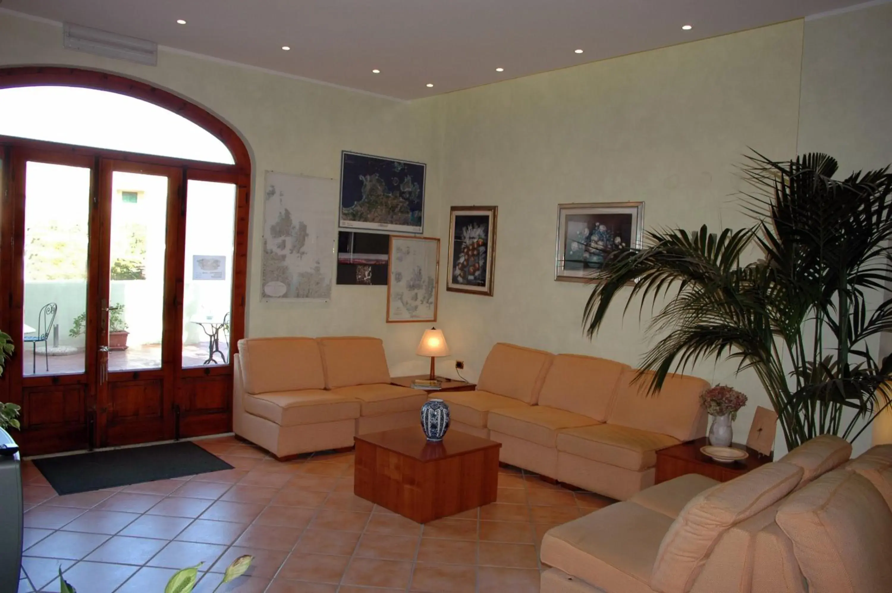 Decorative detail, Seating Area in Hotel Piccada