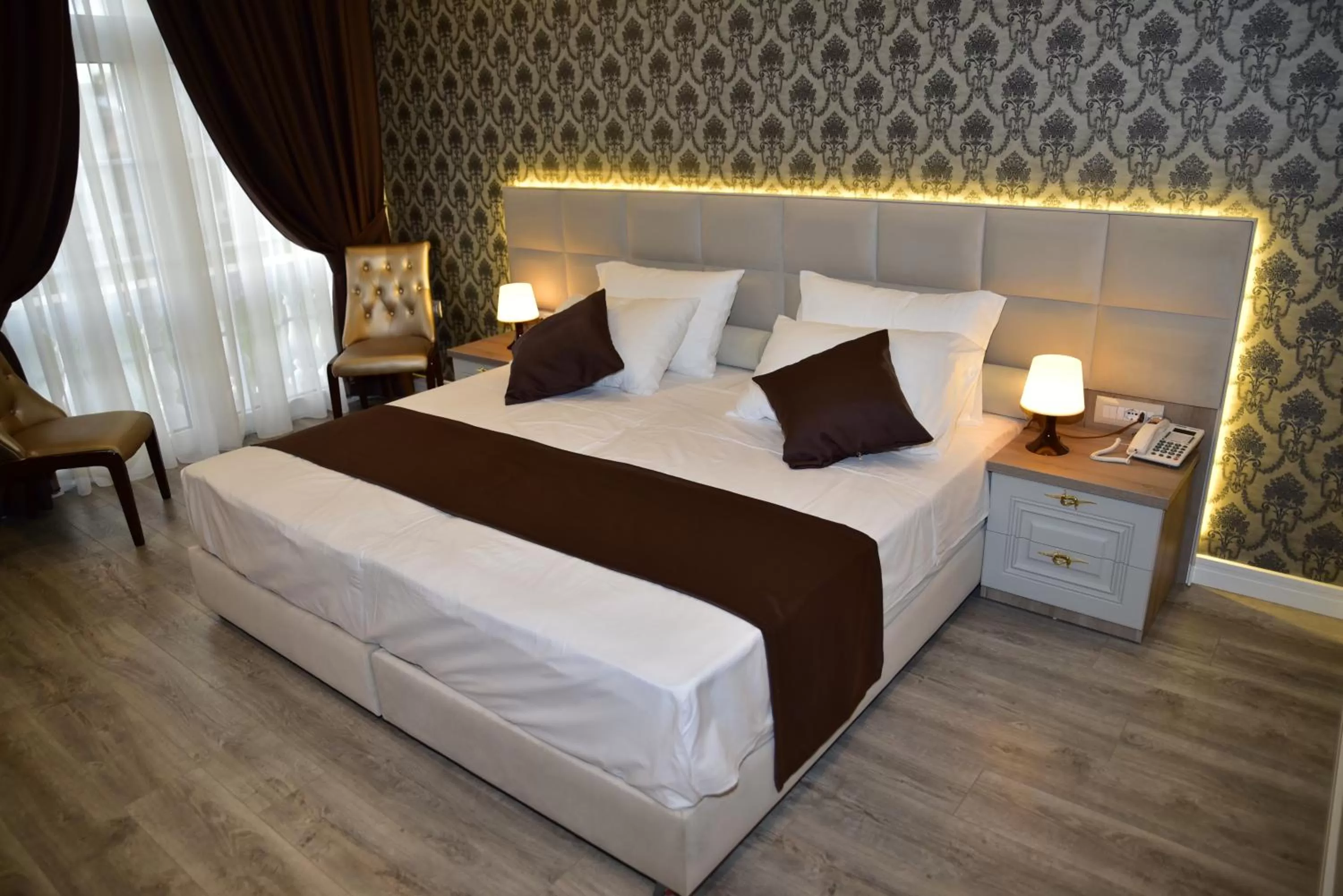 Bed in The King Resort