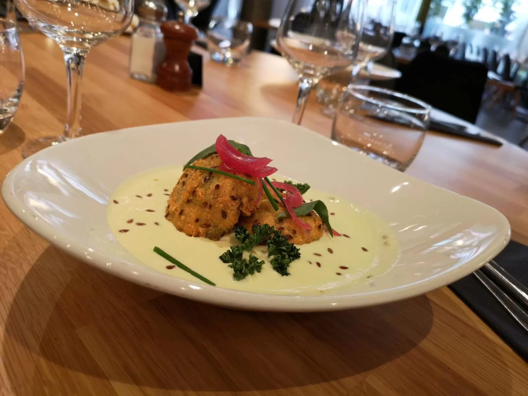 Food close-up in ibis Toulouse Gare Matabiau