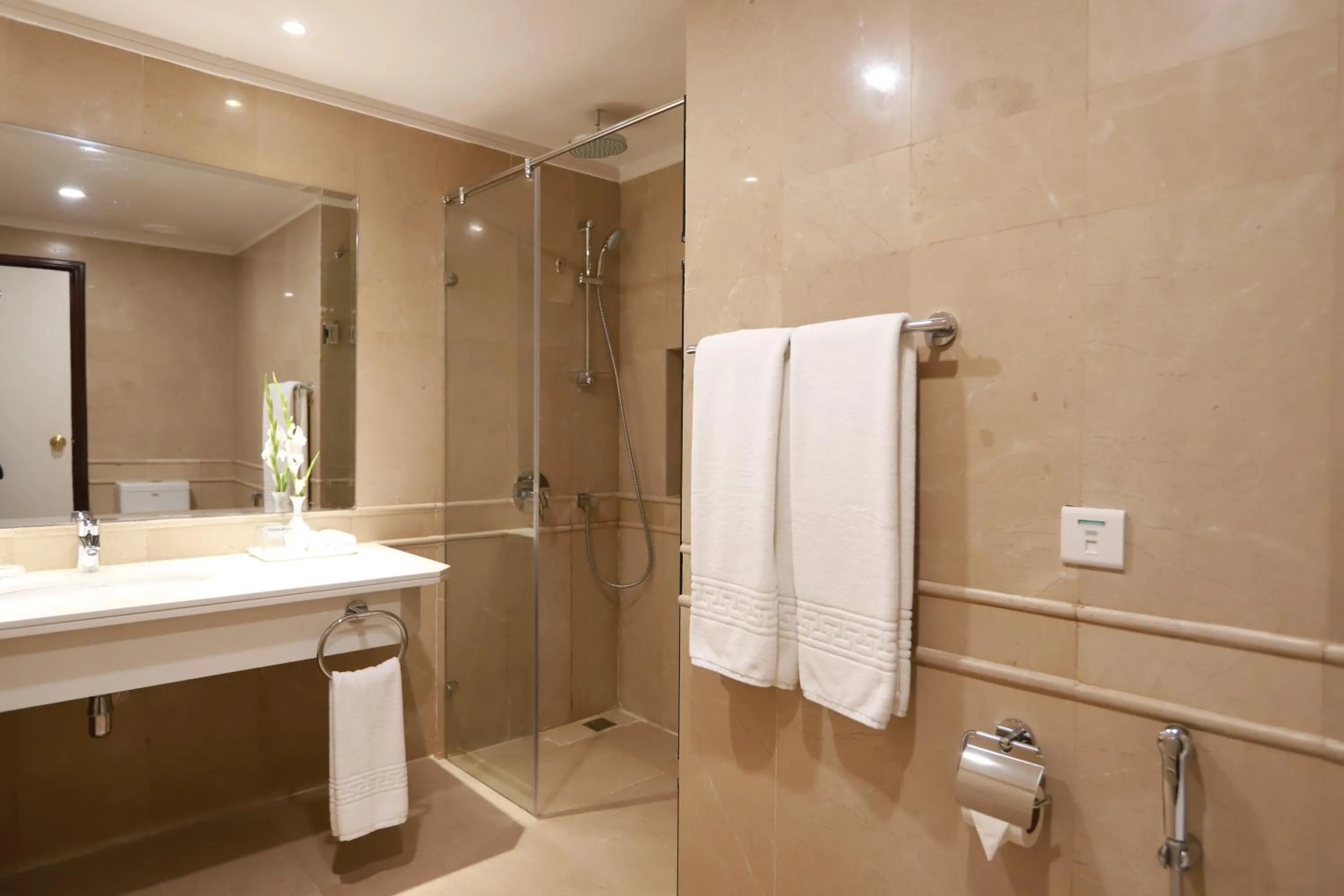 Shower in Islamabad Regalia Hotel