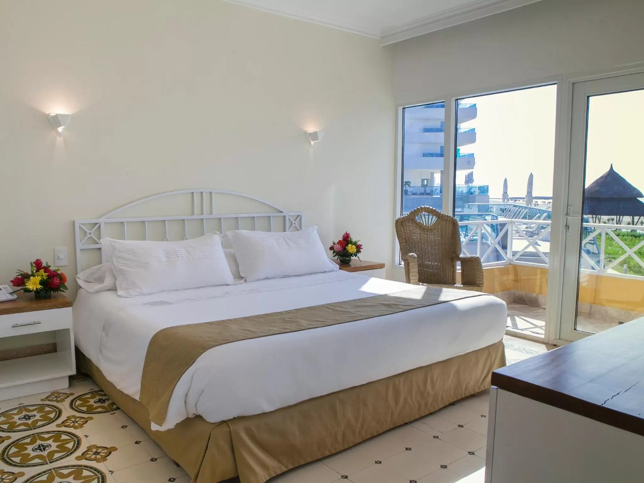 Bed in Hotel Las Americas Casa de Playa