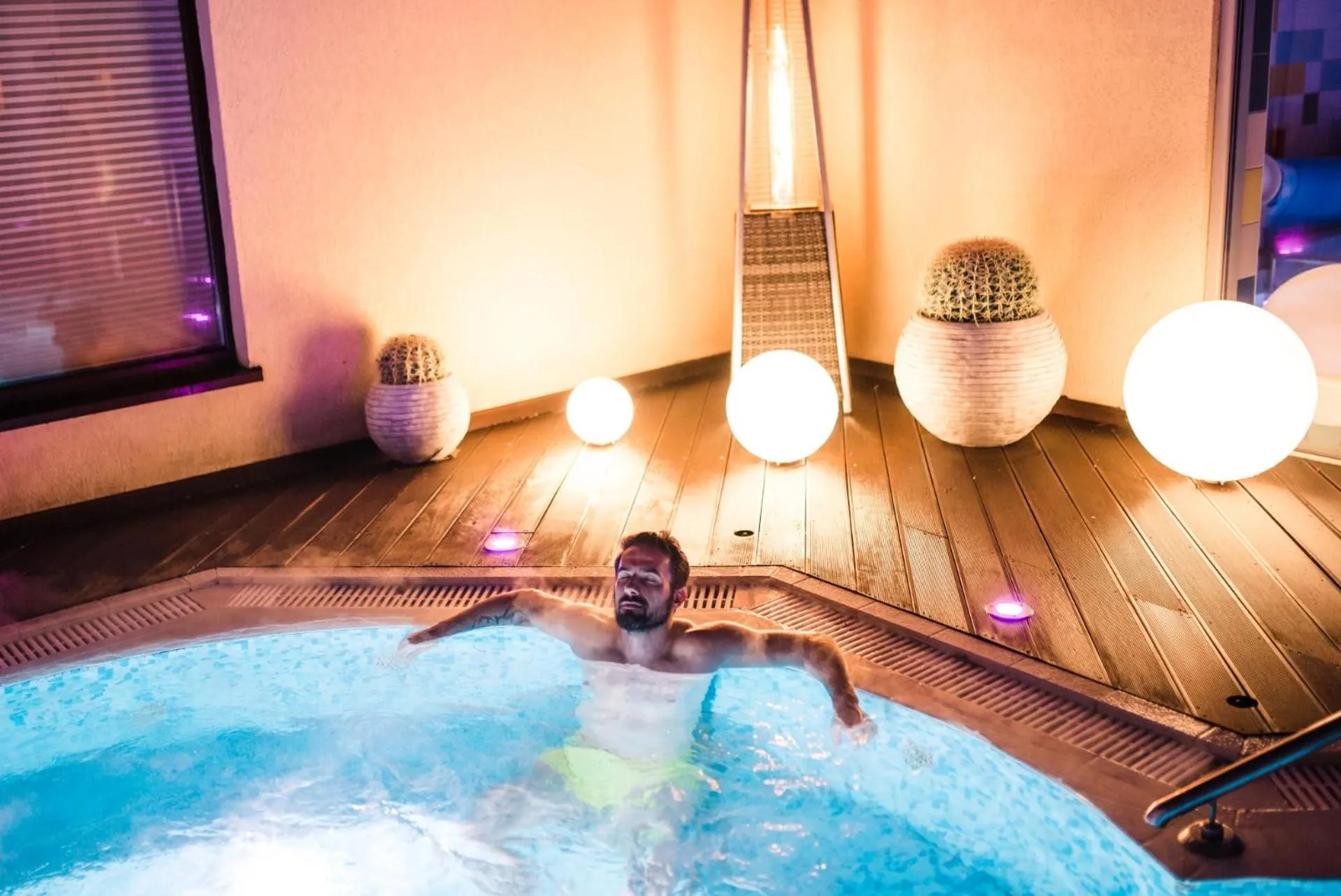 Pool view in Hotel Lidia Spa & Wellness