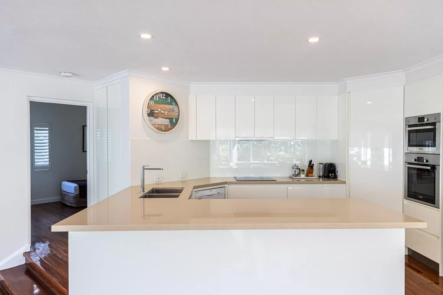 kitchen in Beaches Holiday Apartments - Official Onsite Reception & Check In