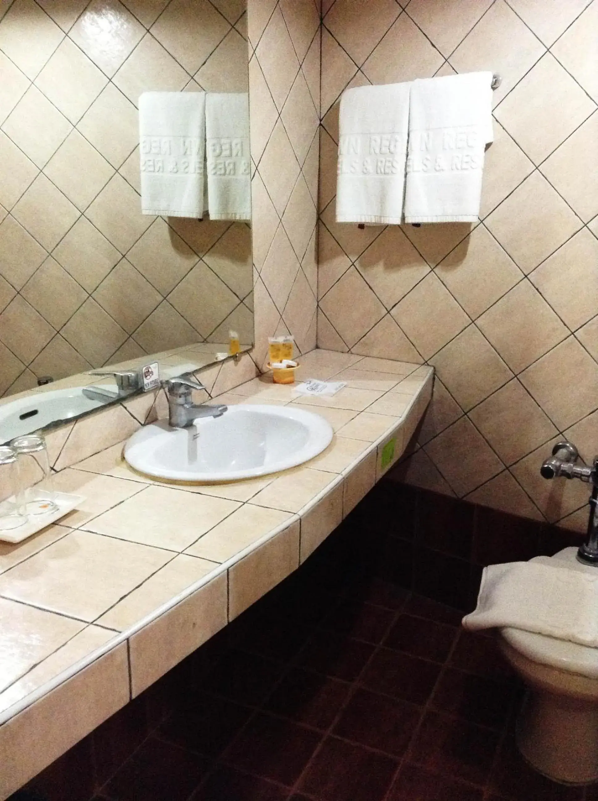 Bathroom in Crown Regency Residences Davao