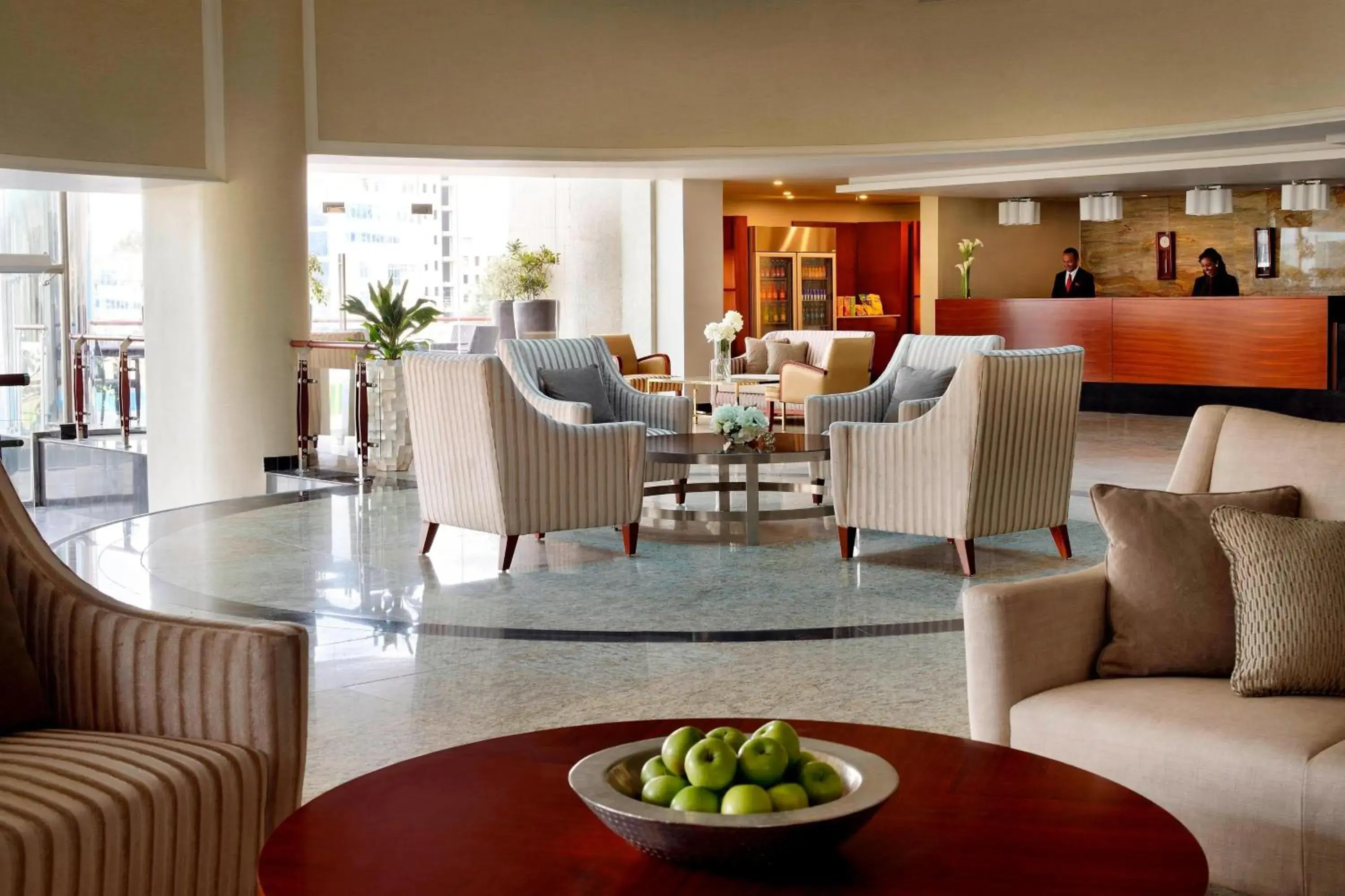 Lobby or reception in Marriott Executive Apartments Addis Ababa