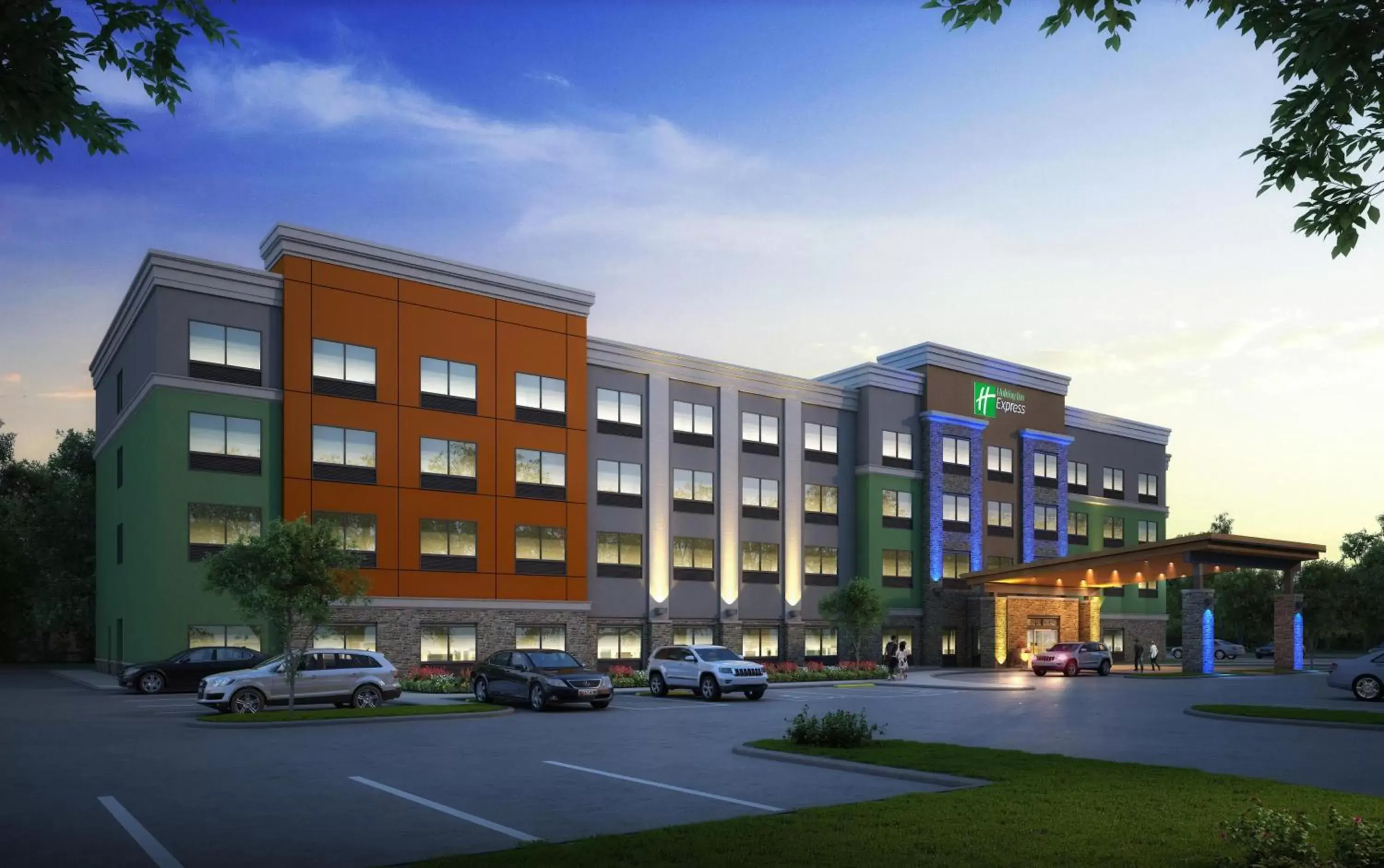 Property Building in Holiday Inn Express - Evansville, an IHG Hotel