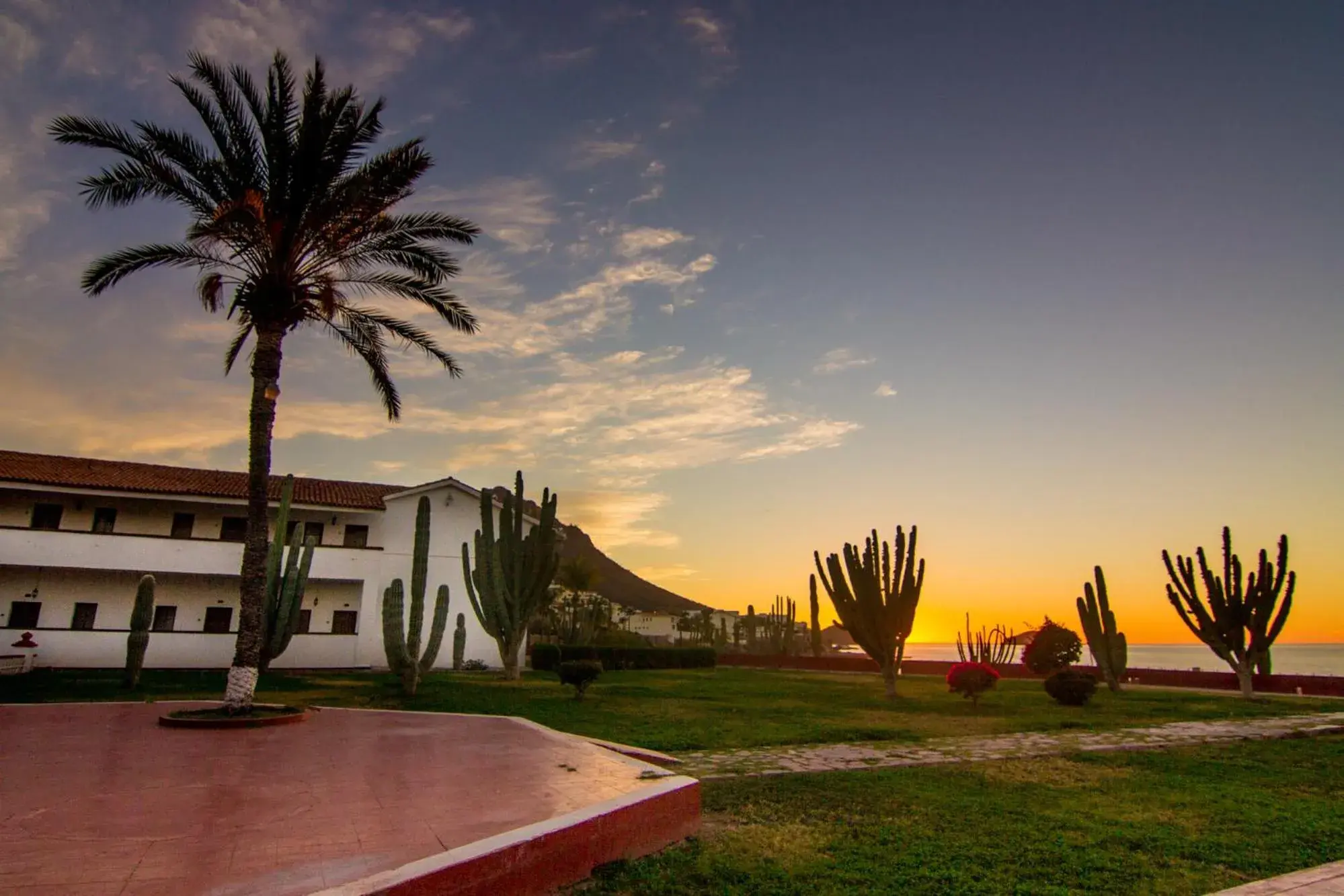 Sunset in Hotel Playa de Cortes