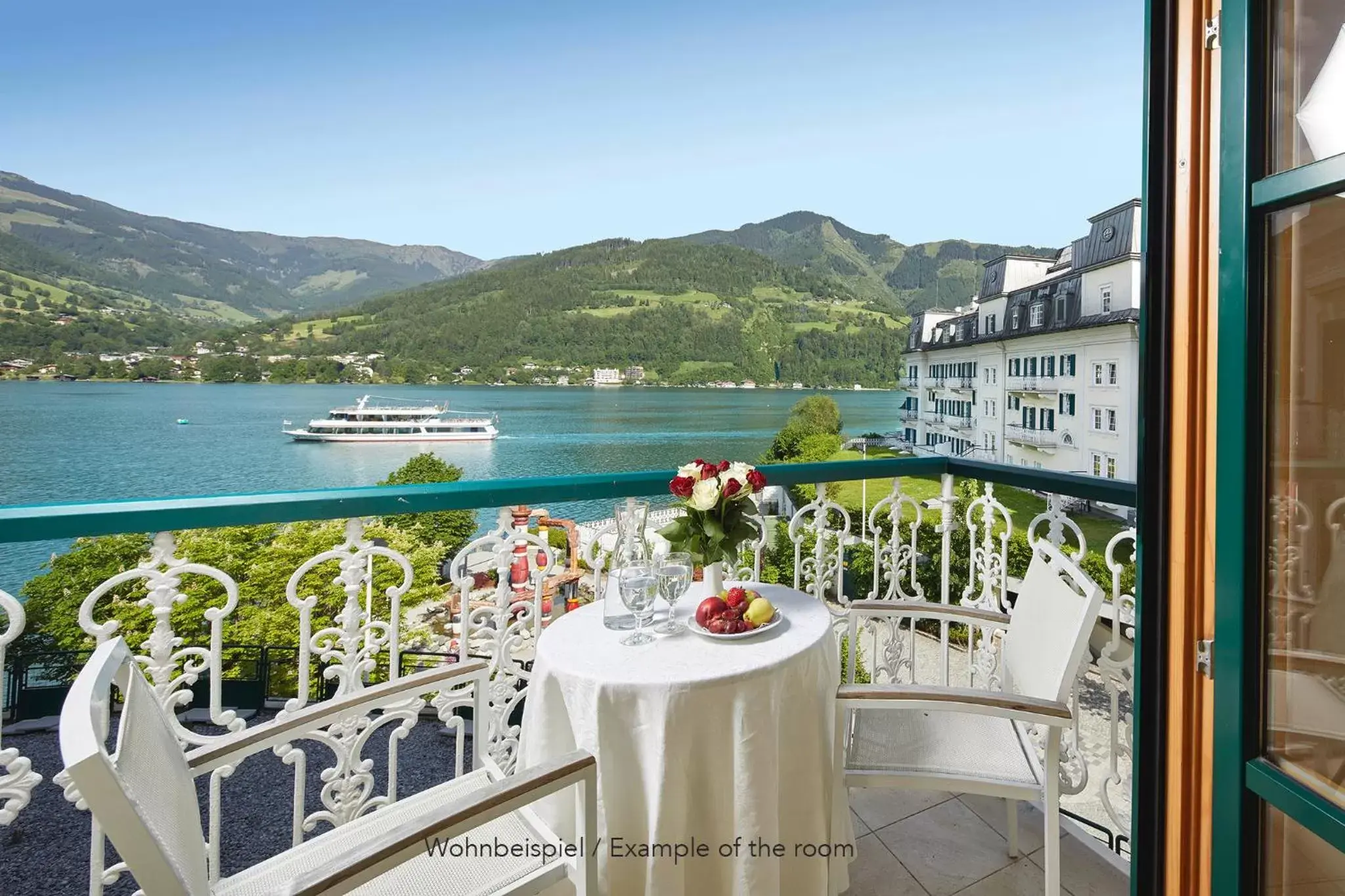 Balcony/Terrace in Grand Hotel Zell am See