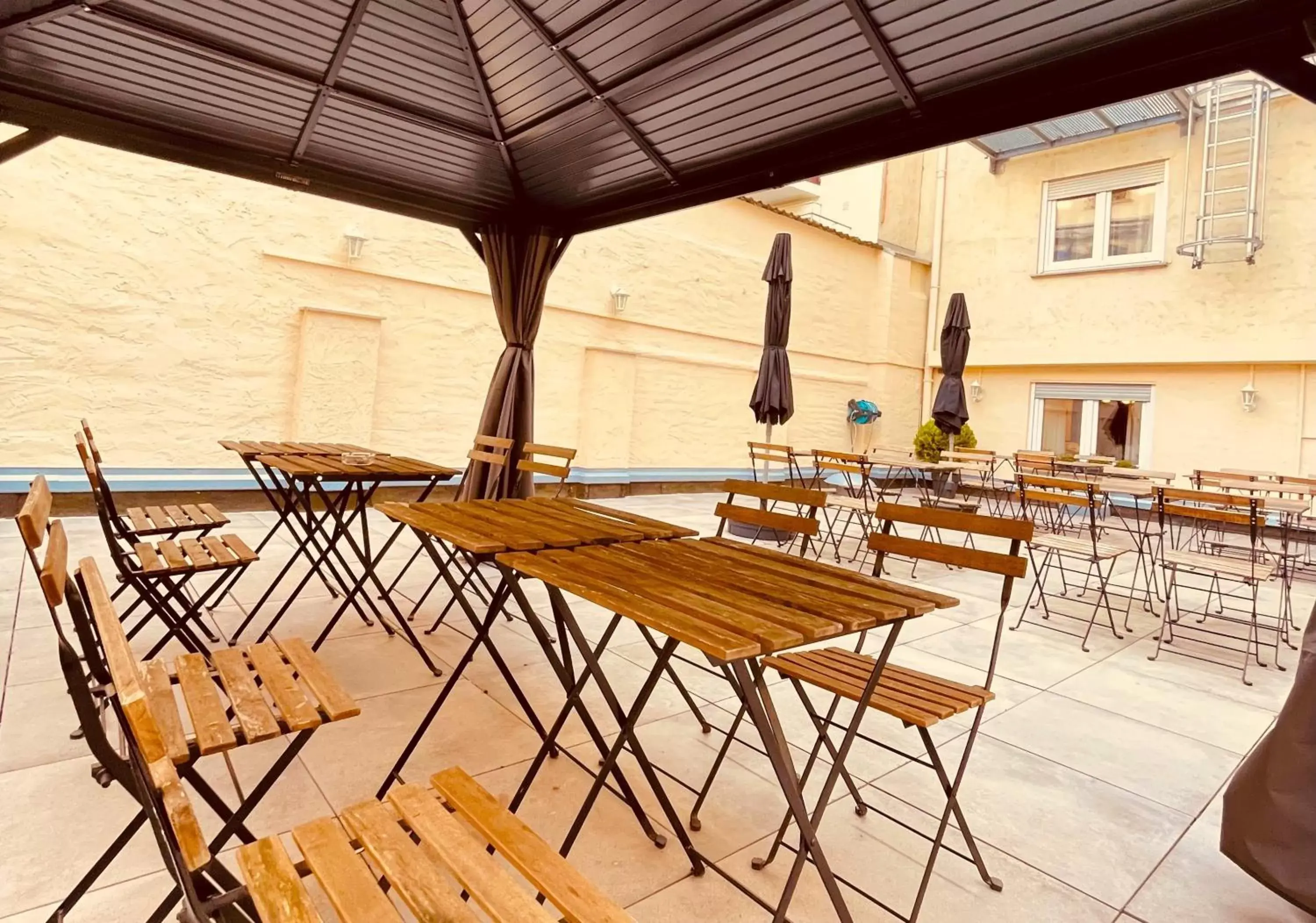 Balcony/Terrace in Hotel Moguntia