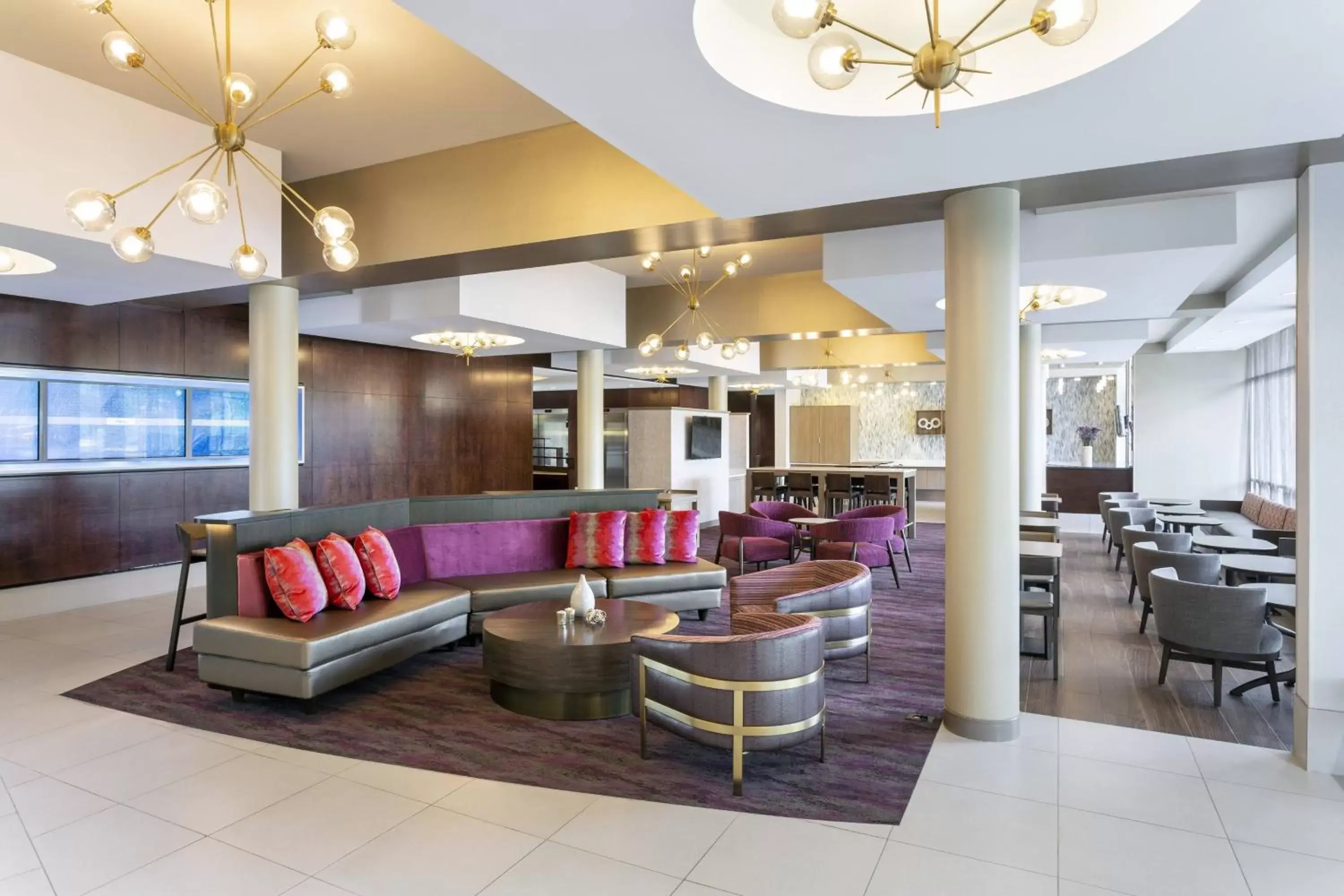 Lobby or reception in SpringHill Suites by Marriott Philadelphia Airport / Ridley Park